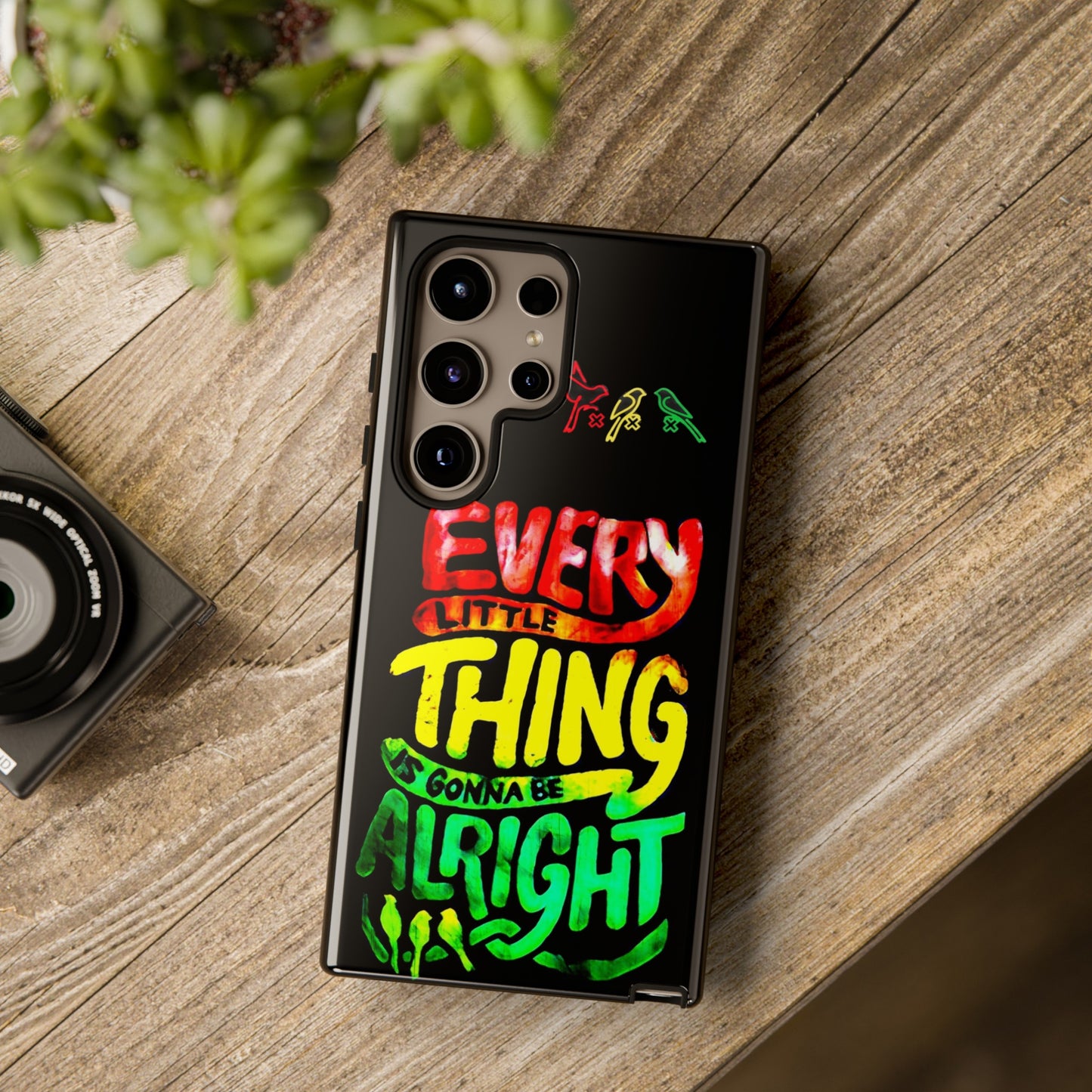 3 Little Birds - Bob Marley Samsung Galaxy Cover: Peace and Protection