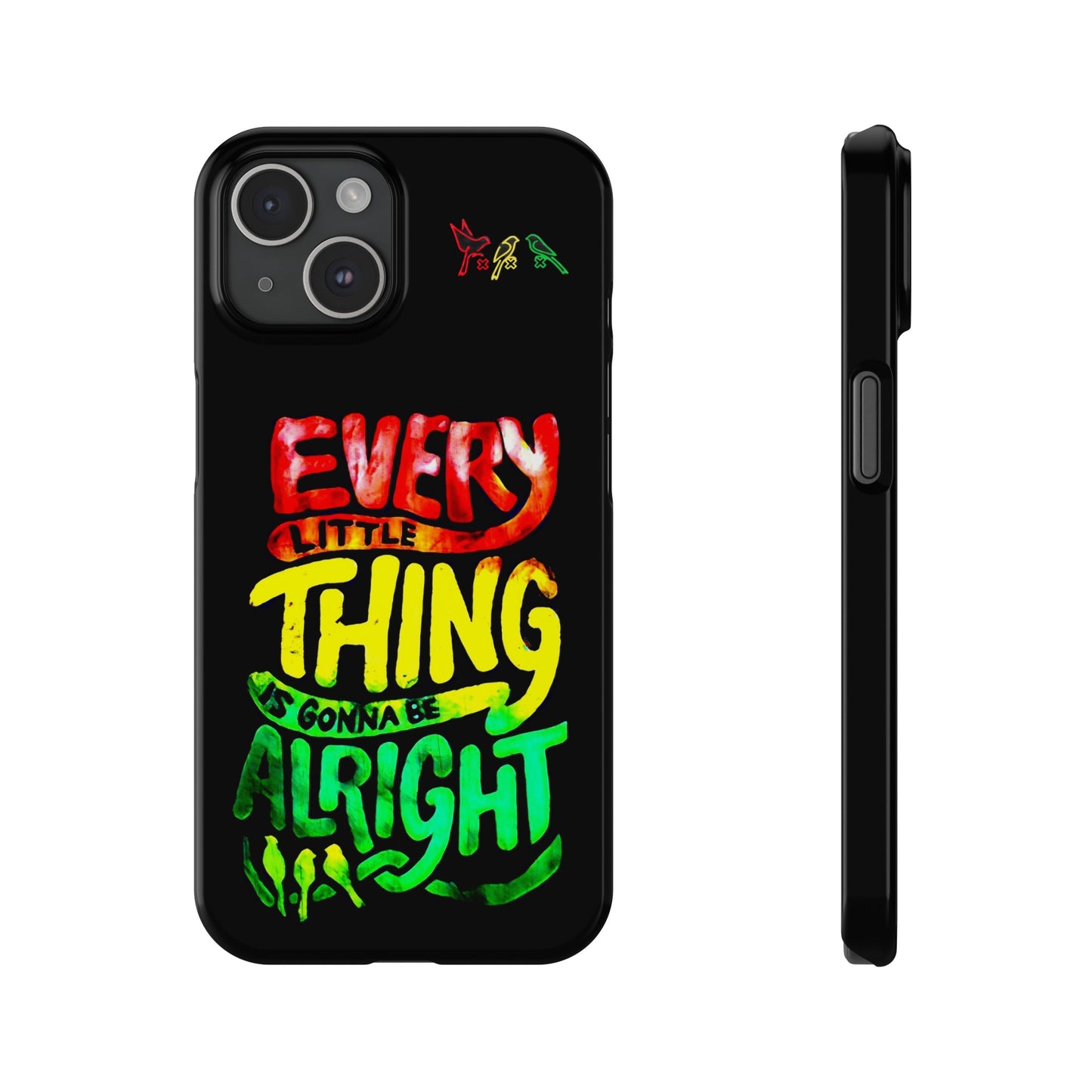 3 Little Birds - Bob Marley iPhone Cover: Peace and Protection