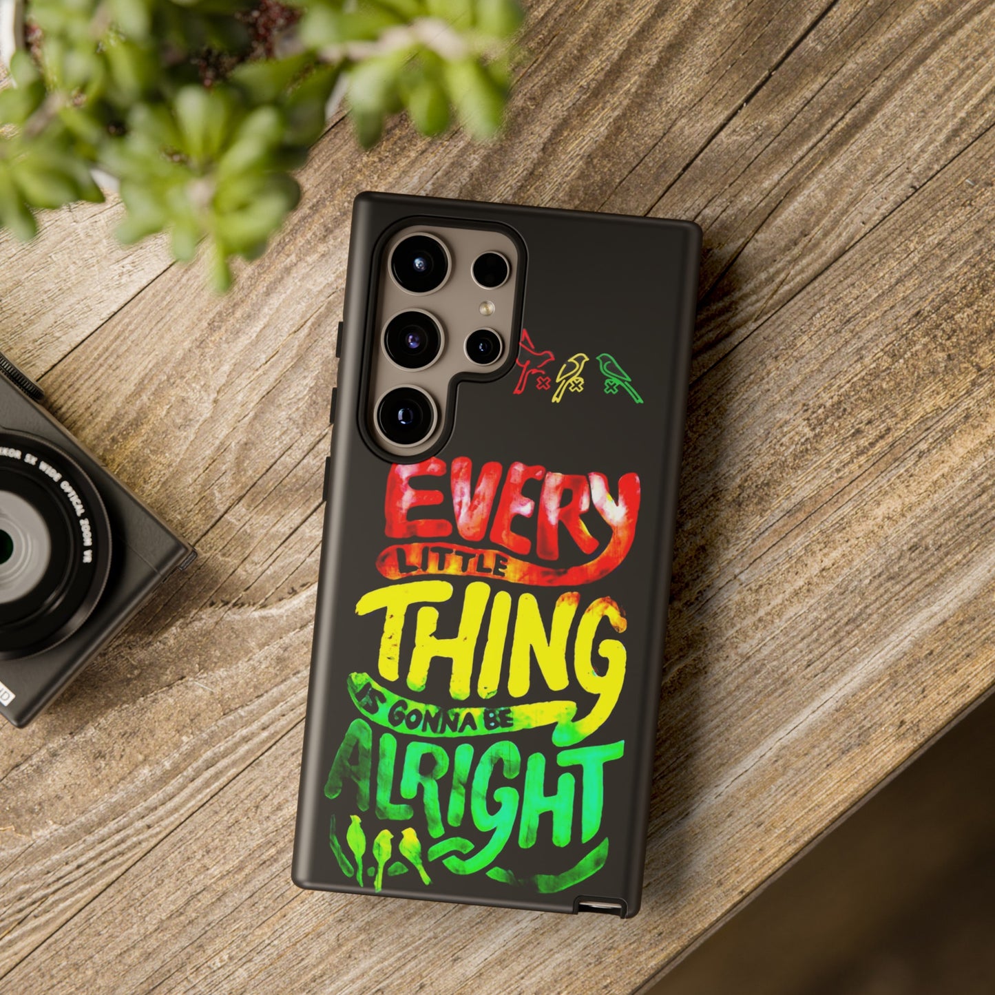 3 Little Birds - Bob Marley Samsung Galaxy Cover: Peace and Protection