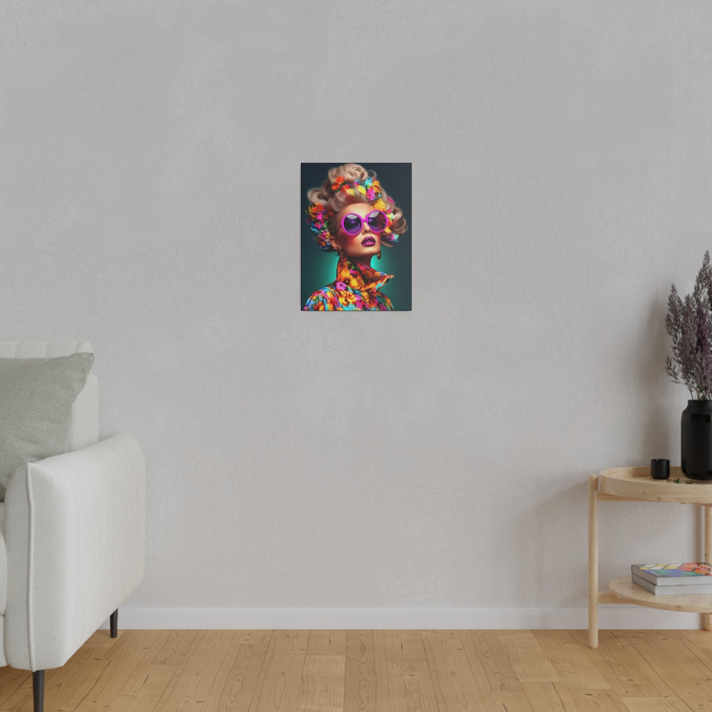 Vibrant Women: Colorful Art Style - Canvas