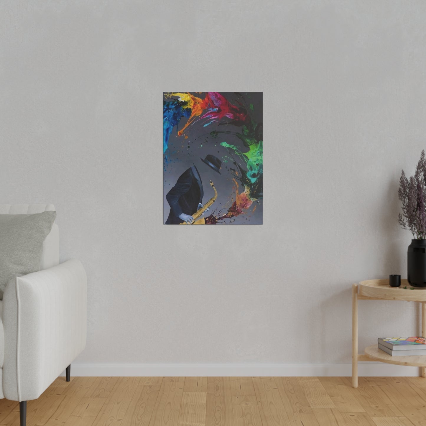 Saxophonist Symphony: Music-Inspired - Canvas
