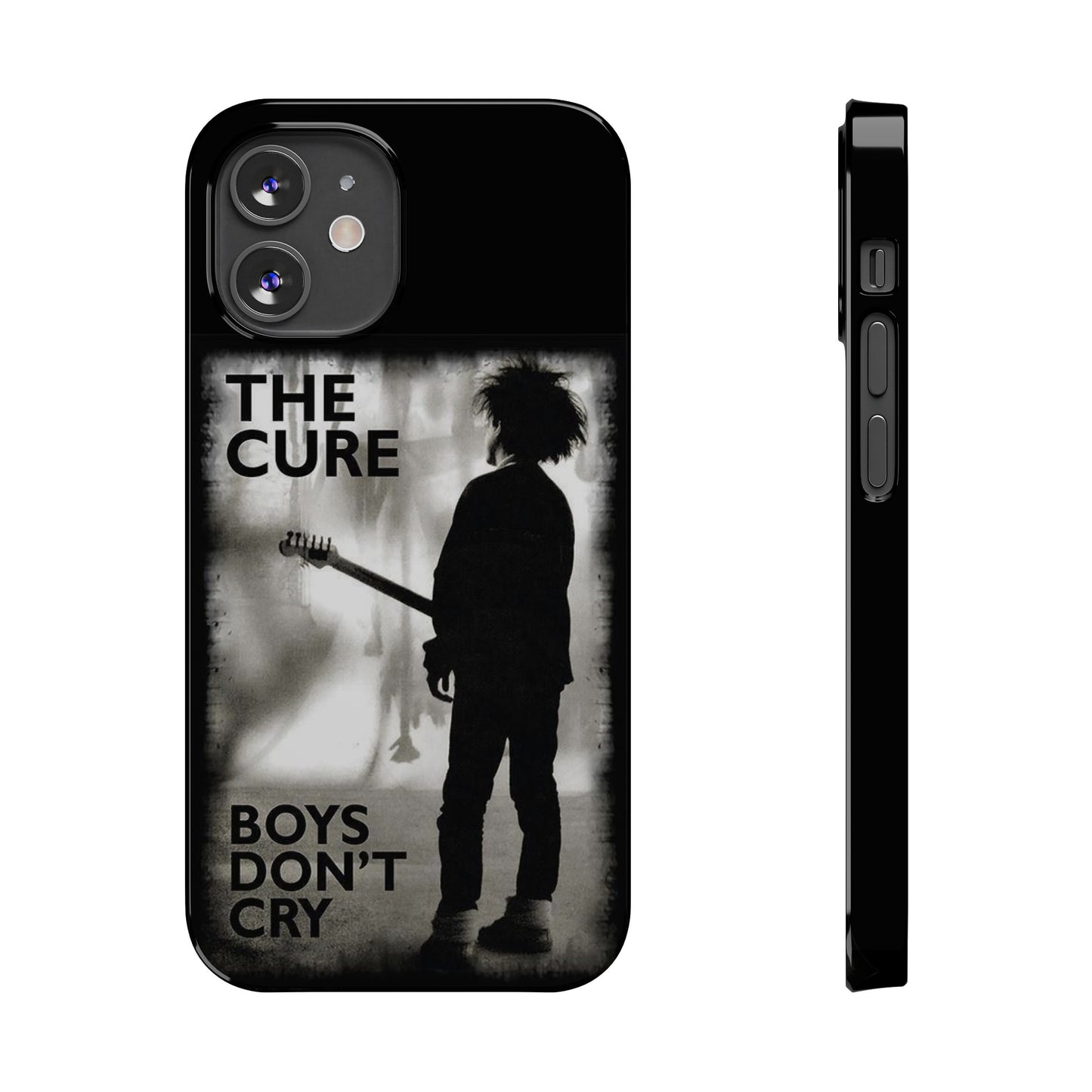 The Cure: Boys Don't Cry" iPhone Covers for 15, 14, 13, 12, 11
