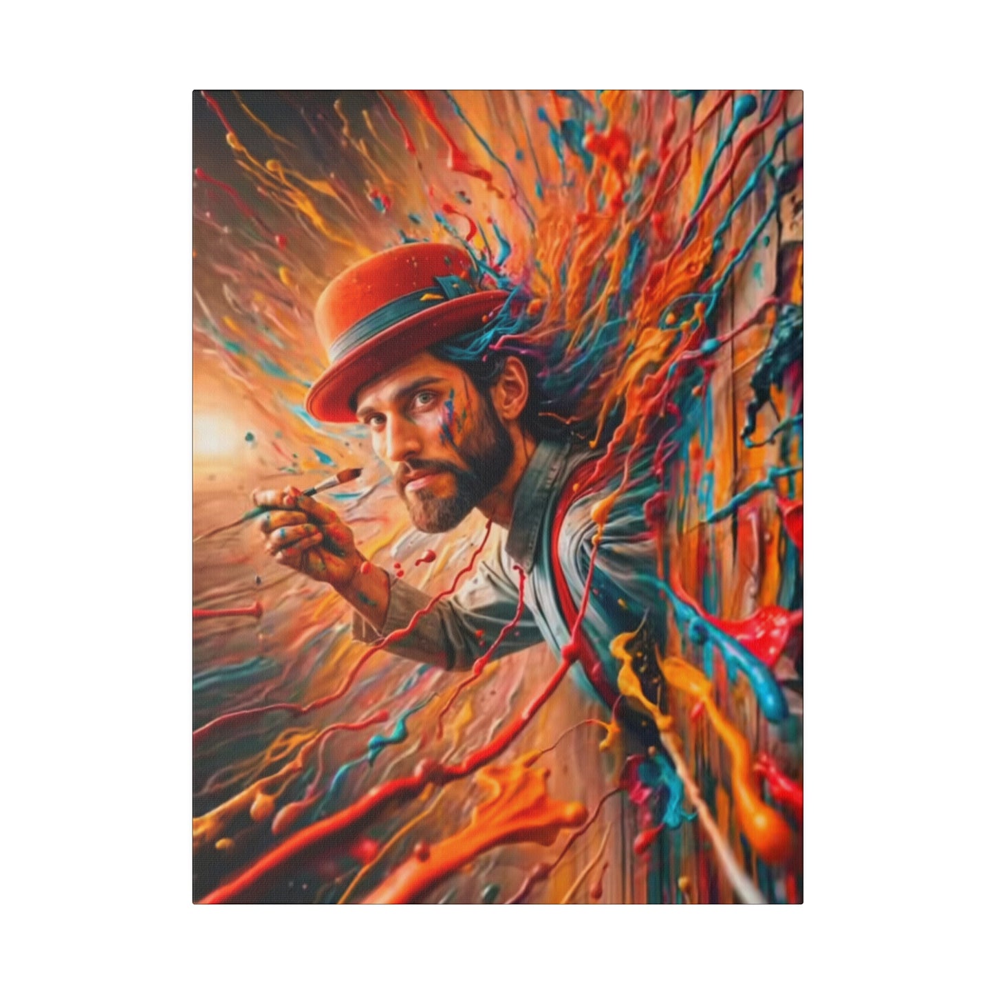 Prisoner Of Your Own Painting - Canvas