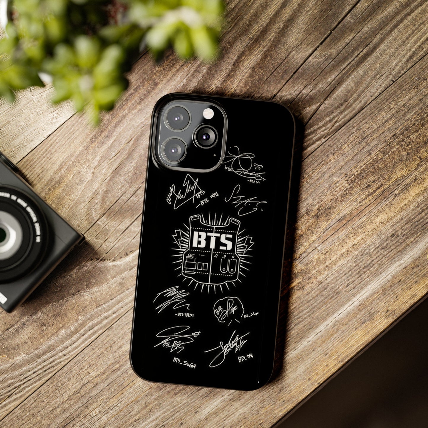 BTS Signature IPhone 15, 14, 13, 12 Cases