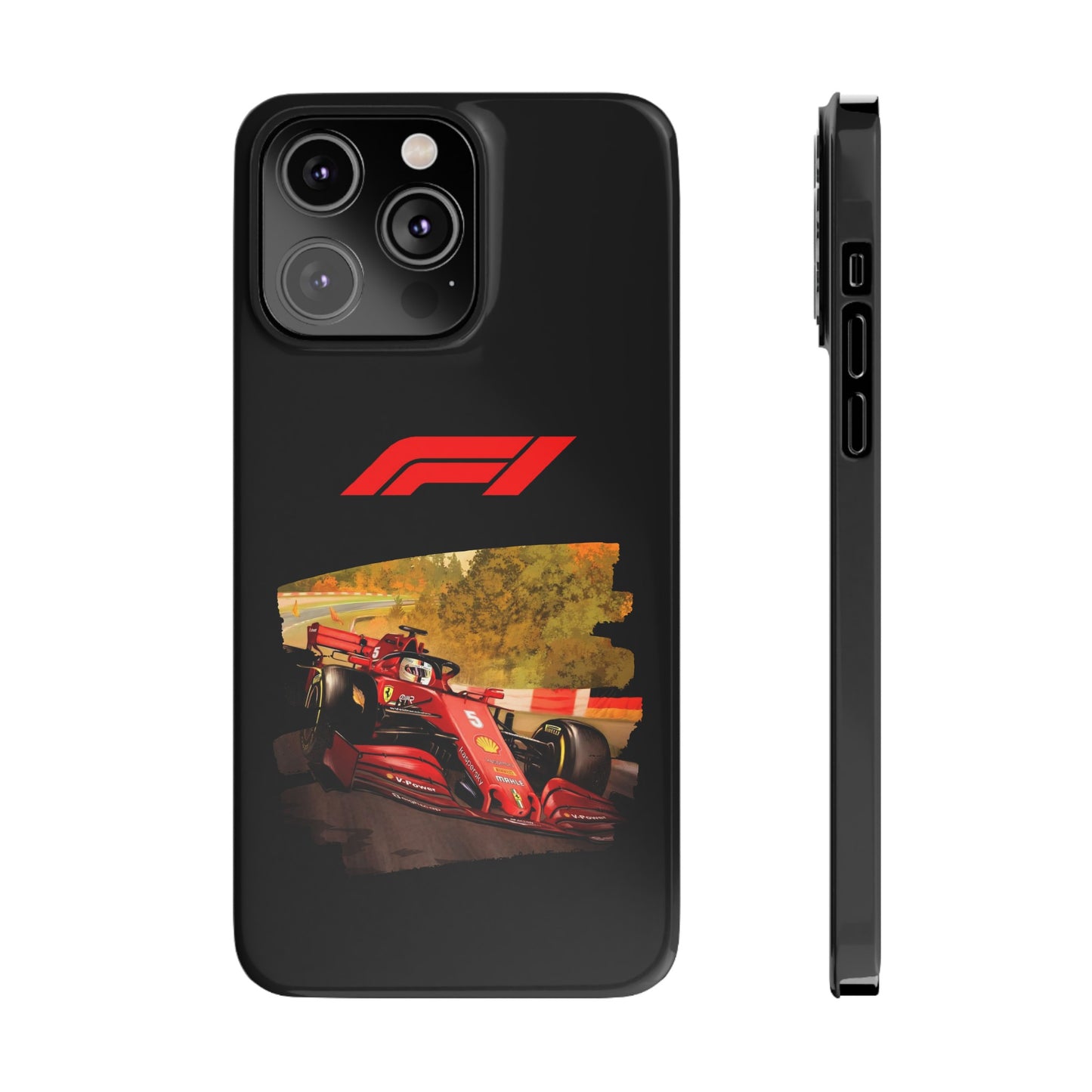 F1 Ferrari's power Iphone 15, 14, 13, 12, 11 Cases