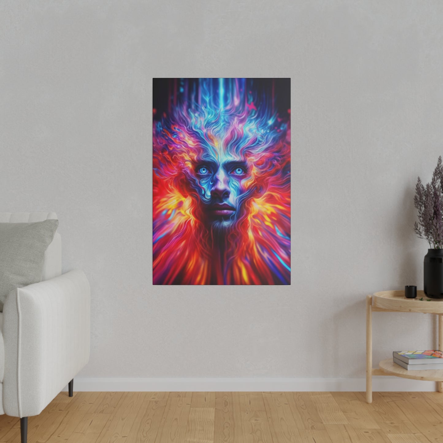 The Blue Man's Spectrum - Canvas