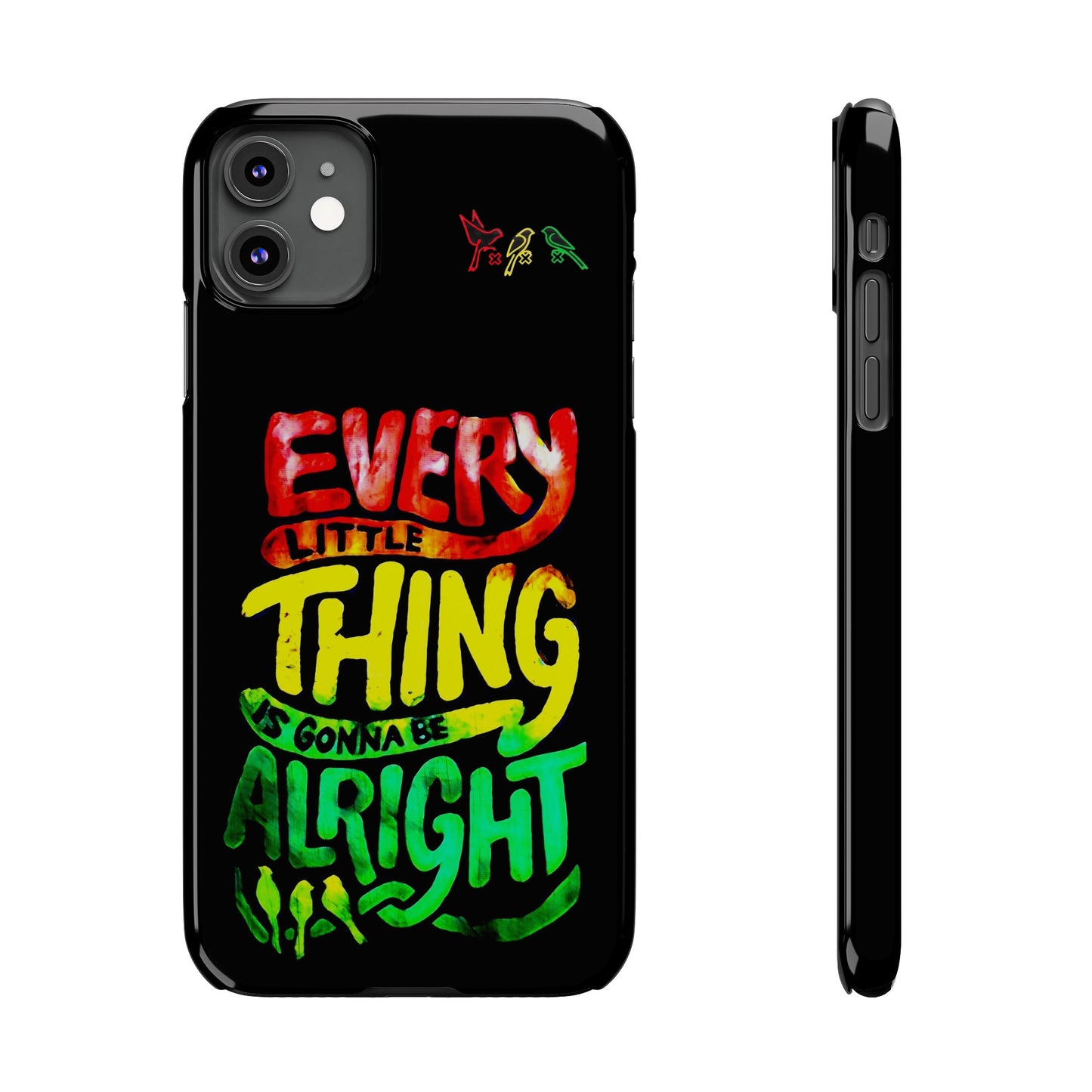 3 Little Birds - Bob Marley iPhone Cover: Peace and Protection