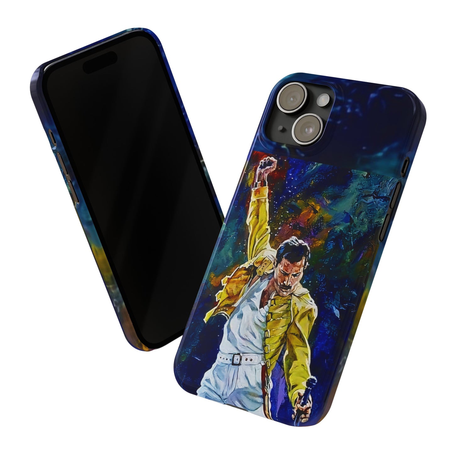 Queen, Freddie Mercury Live in Concert Iphone 15, 14, 13, 12 Cases