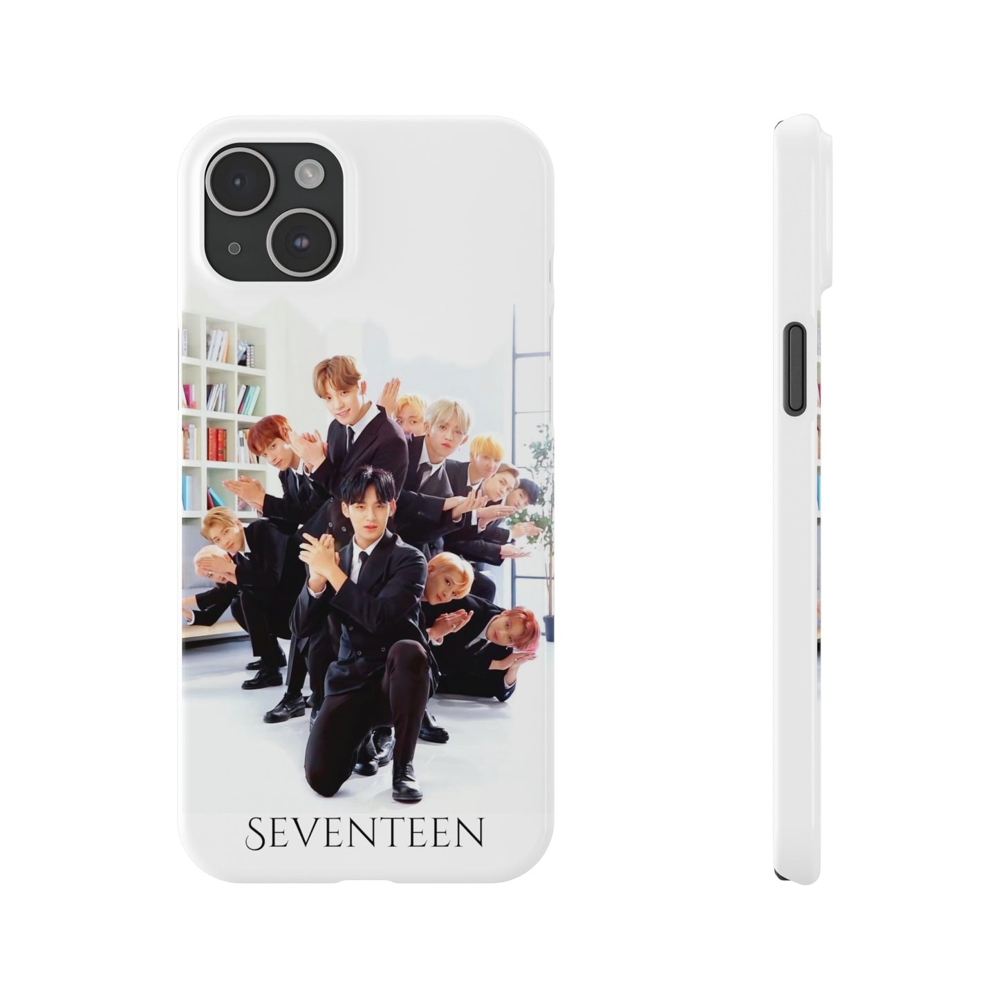 SEVENTEEN: Secret Agent Mission iPhone 15, 14, 13, 12 Cases
