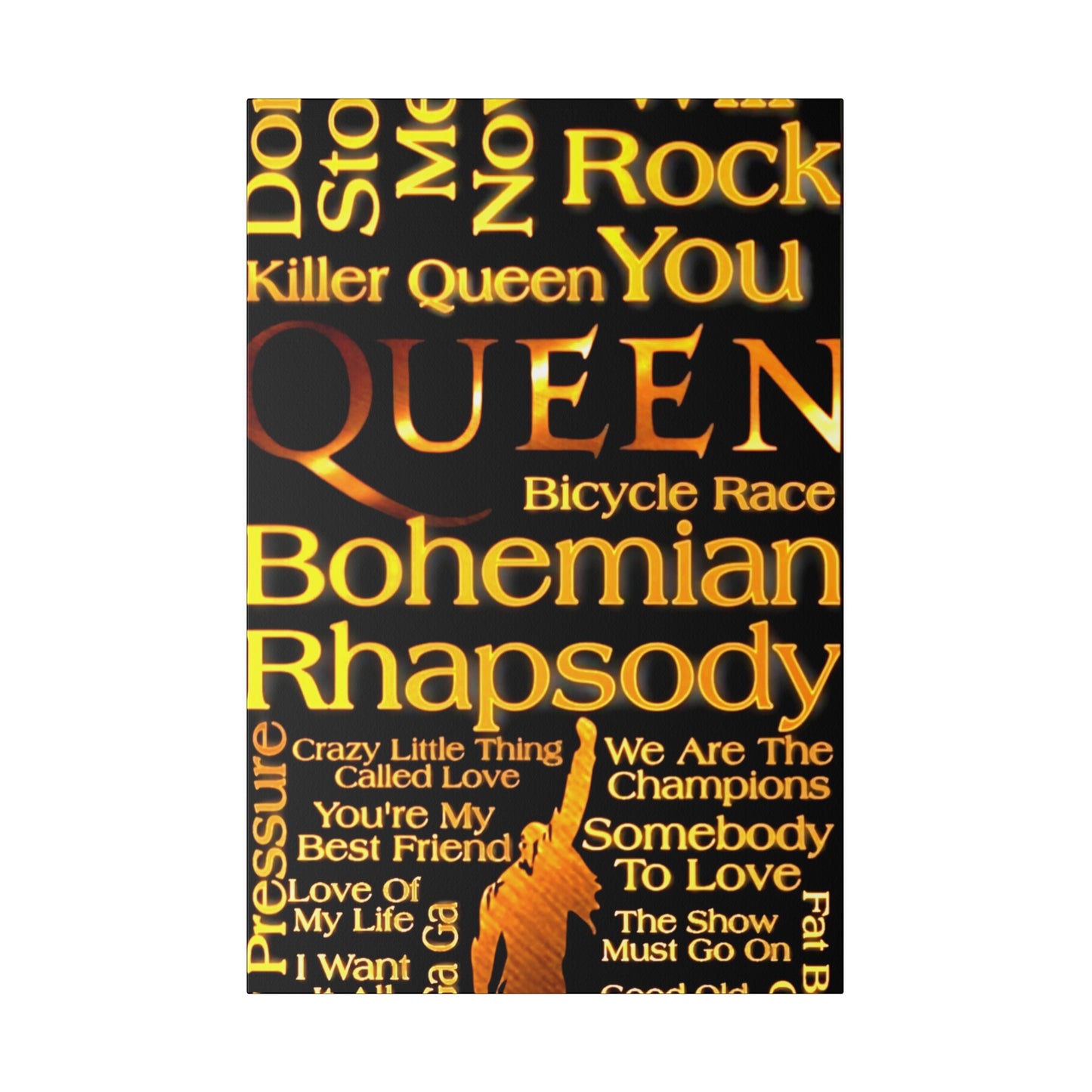 Queen Songs Canvas