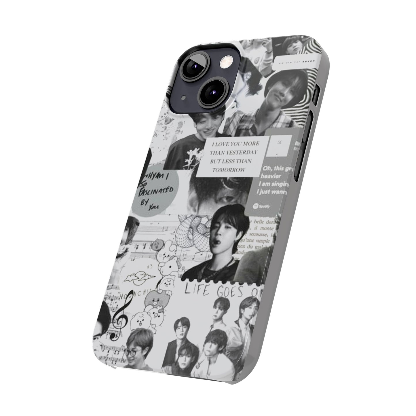 BTS IPhone 15, 14, 13, 12 Cases - The Wishes Edition