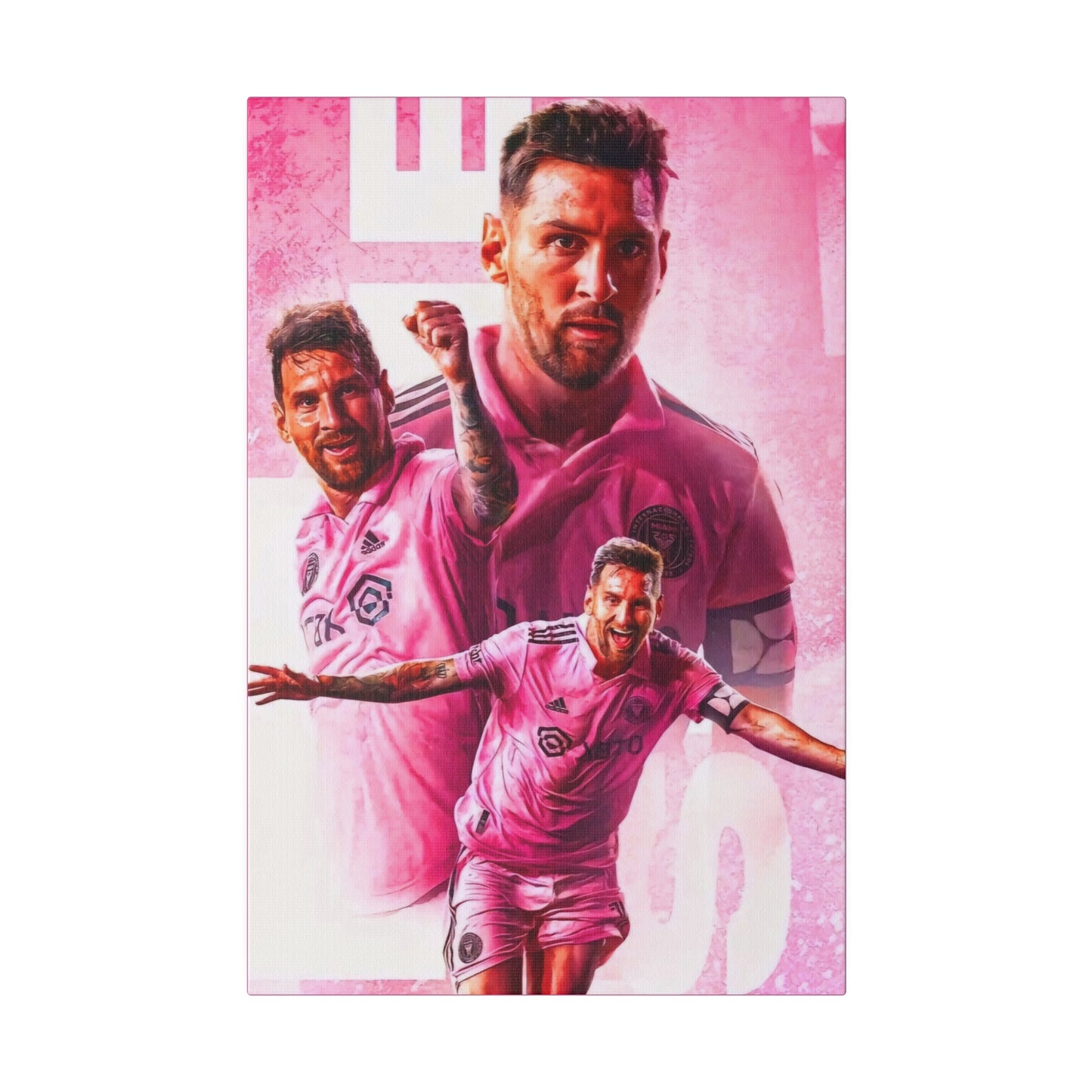 Lionel Messi by Inter Miami - Canvas