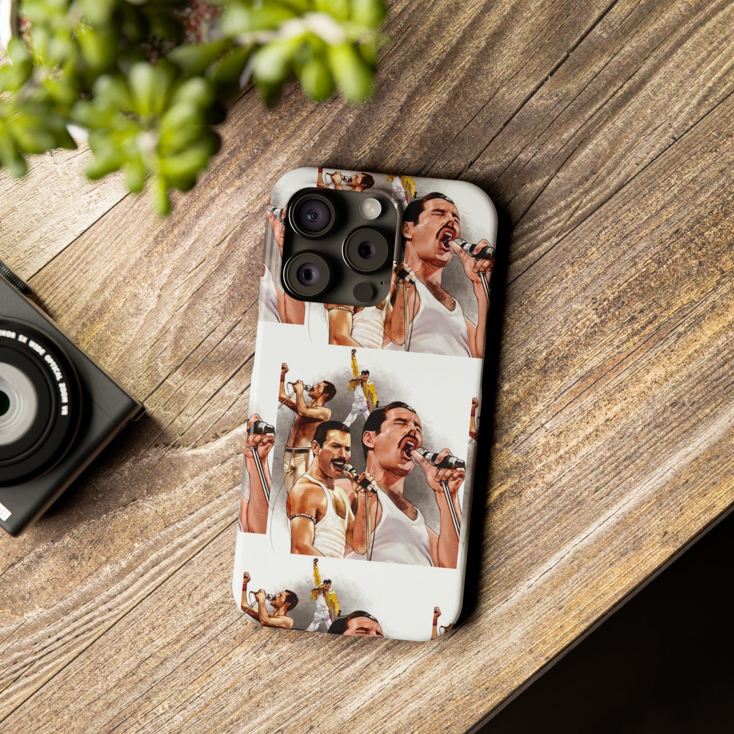 Freddie Mercury, Live, Queen, Iphone 15, 14, 13, 12 Cases