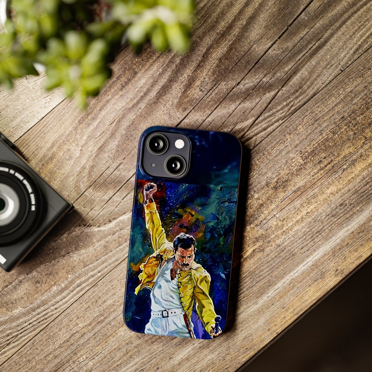 Queen, Freddie Mercury Live in Concert Iphone 15, 14, 13, 12 Cases