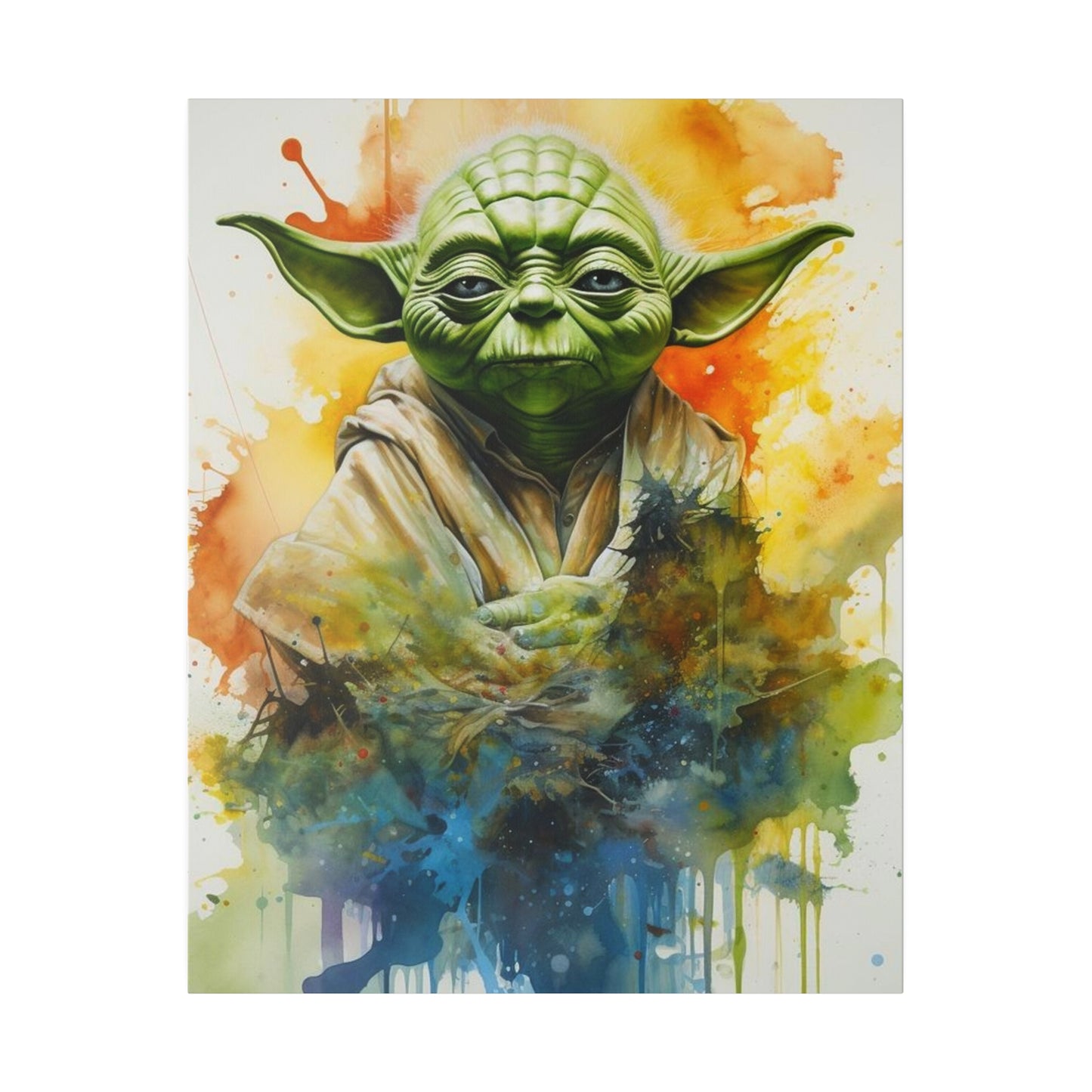 Star Wars Yoda: The Force Canvas - Wisdom and Power