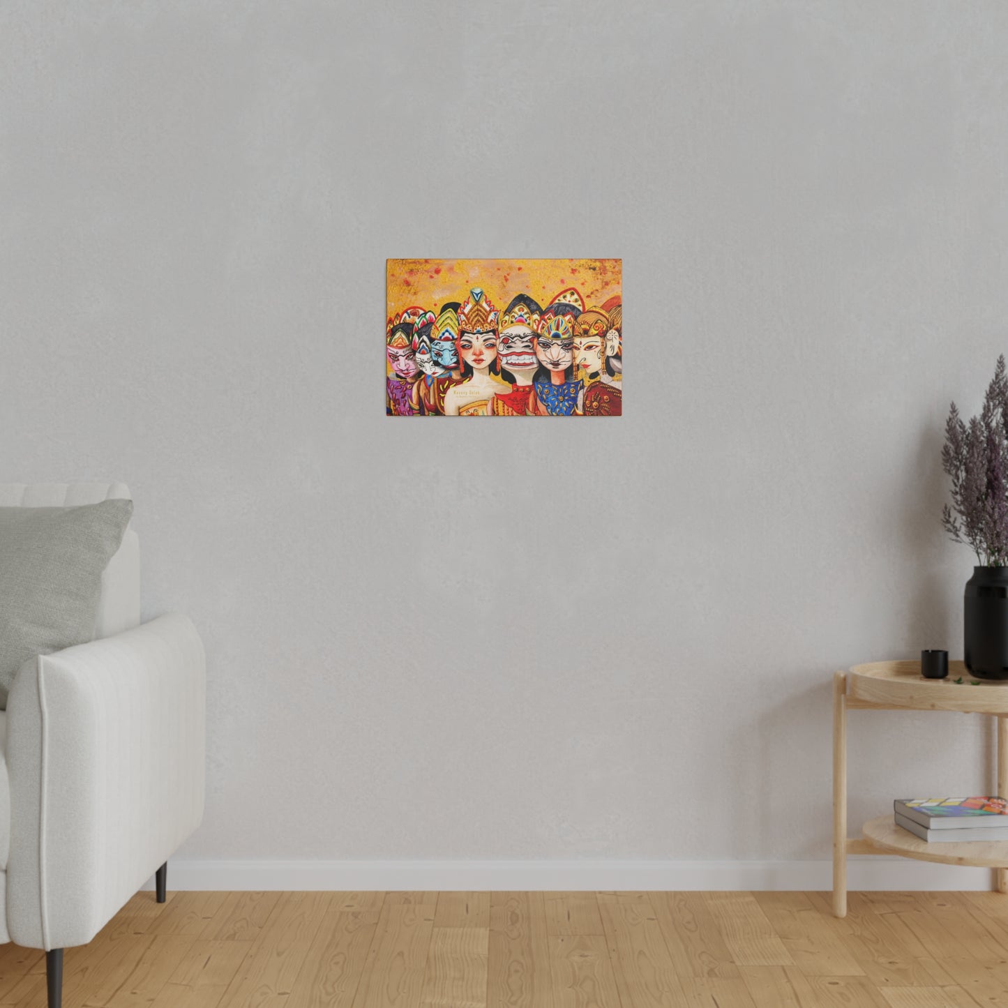 Wayang Art of Indonesia: Wall Decor - Canvas