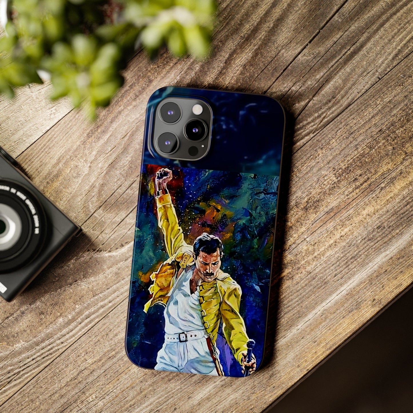 Queen, Freddie Mercury Live in Concert Iphone 15, 14, 13, 12 Cases