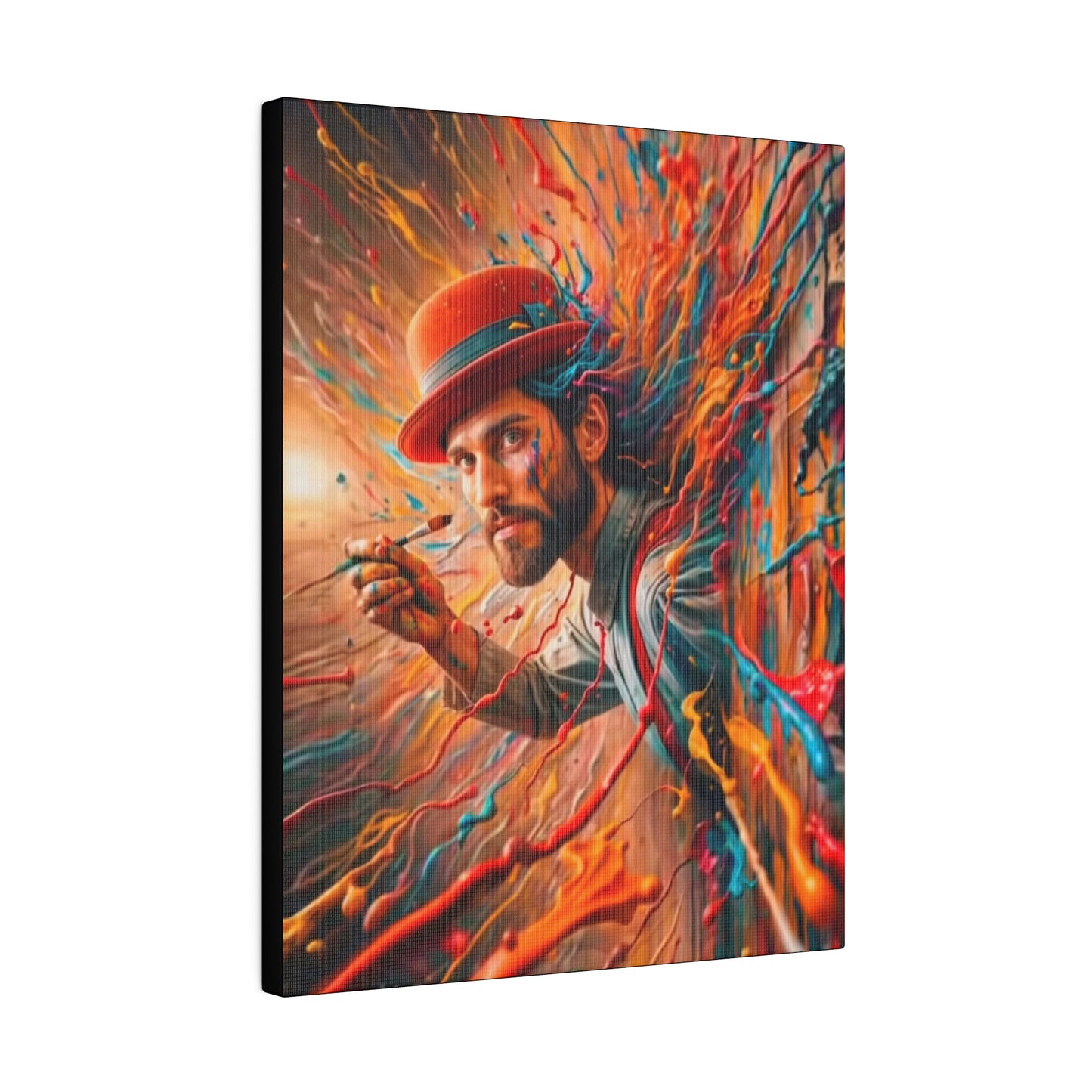 Prisoner Of Your Own Painting - Canvas