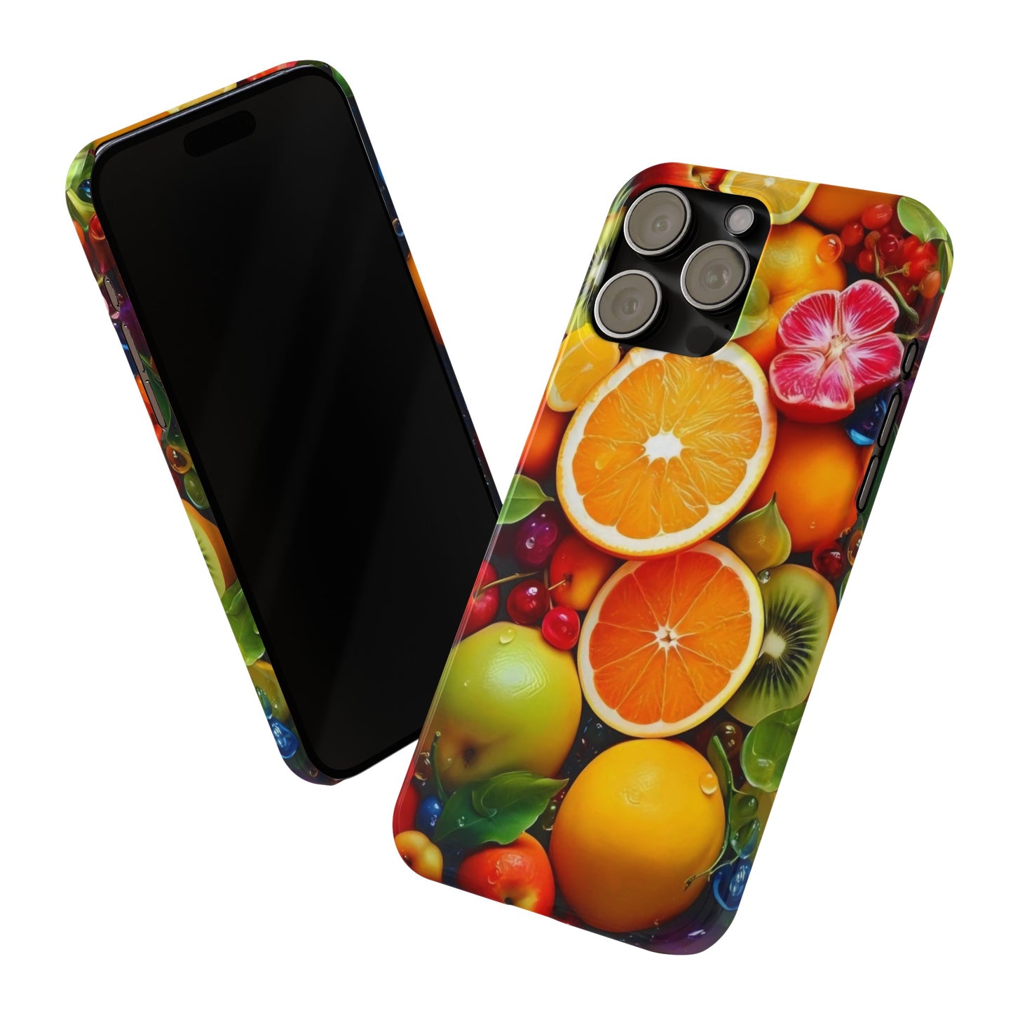 Fresh Fruit Delight: iPhone 15, 14, 13, 12 Cases