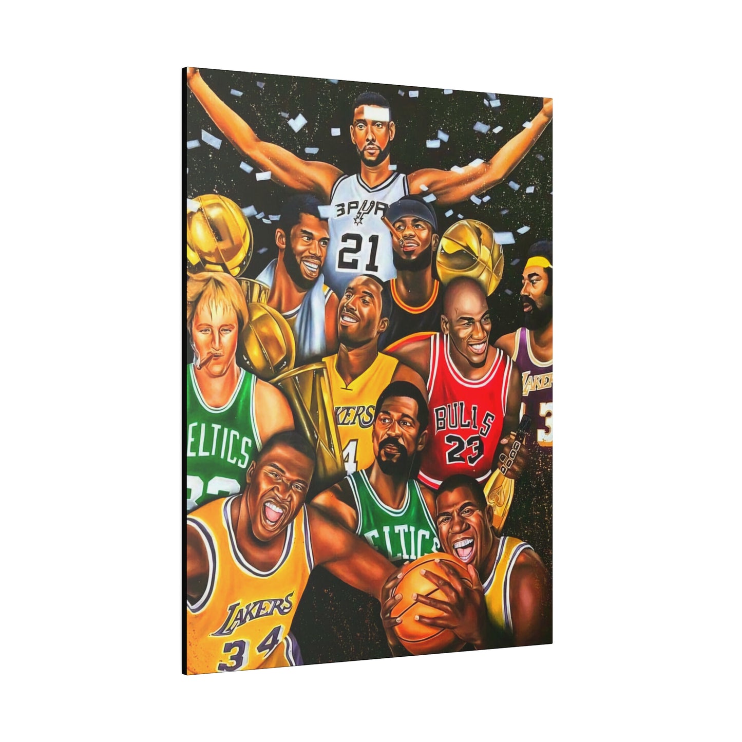 The Best NBA Players all Time - Canvas