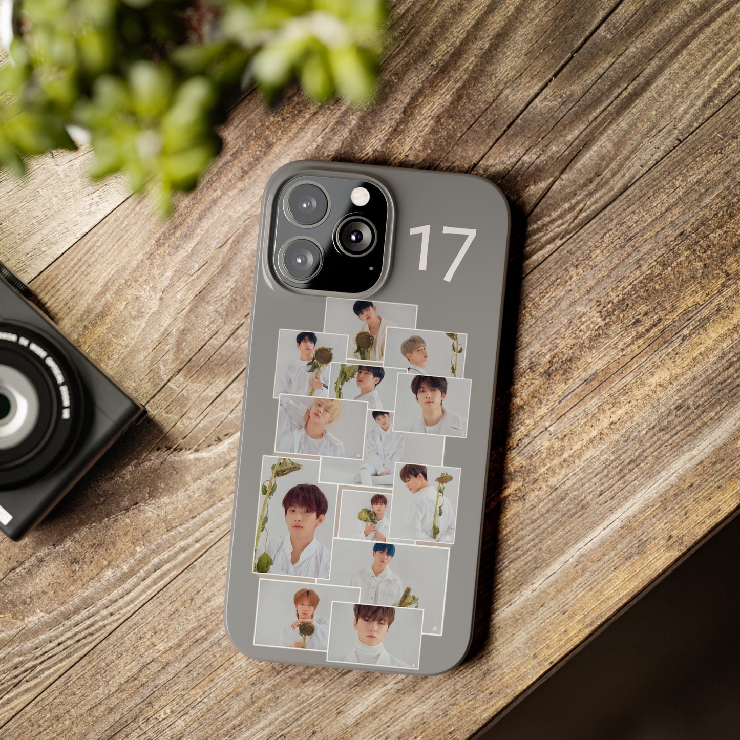 SEVENTEEN White Elegance iPhone 15, 14, 13, 12 Cases