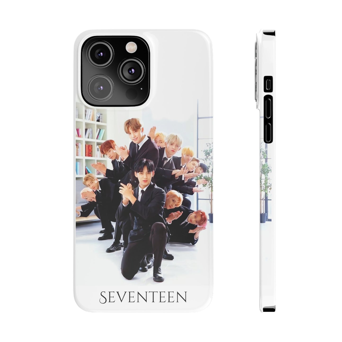 SEVENTEEN: Secret Agent Mission iPhone 15, 14, 13, 12 Cases