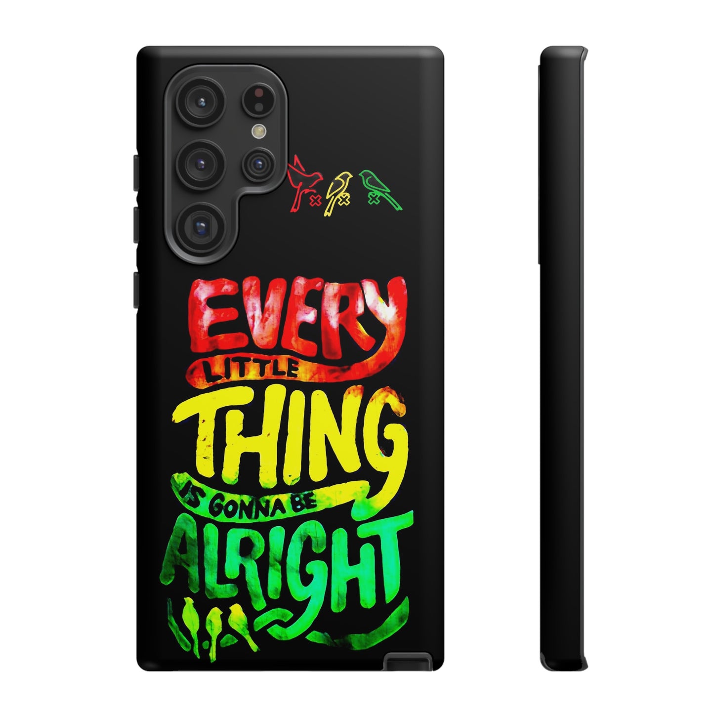 3 Little Birds - Bob Marley Samsung Galaxy Cover: Peace and Protection