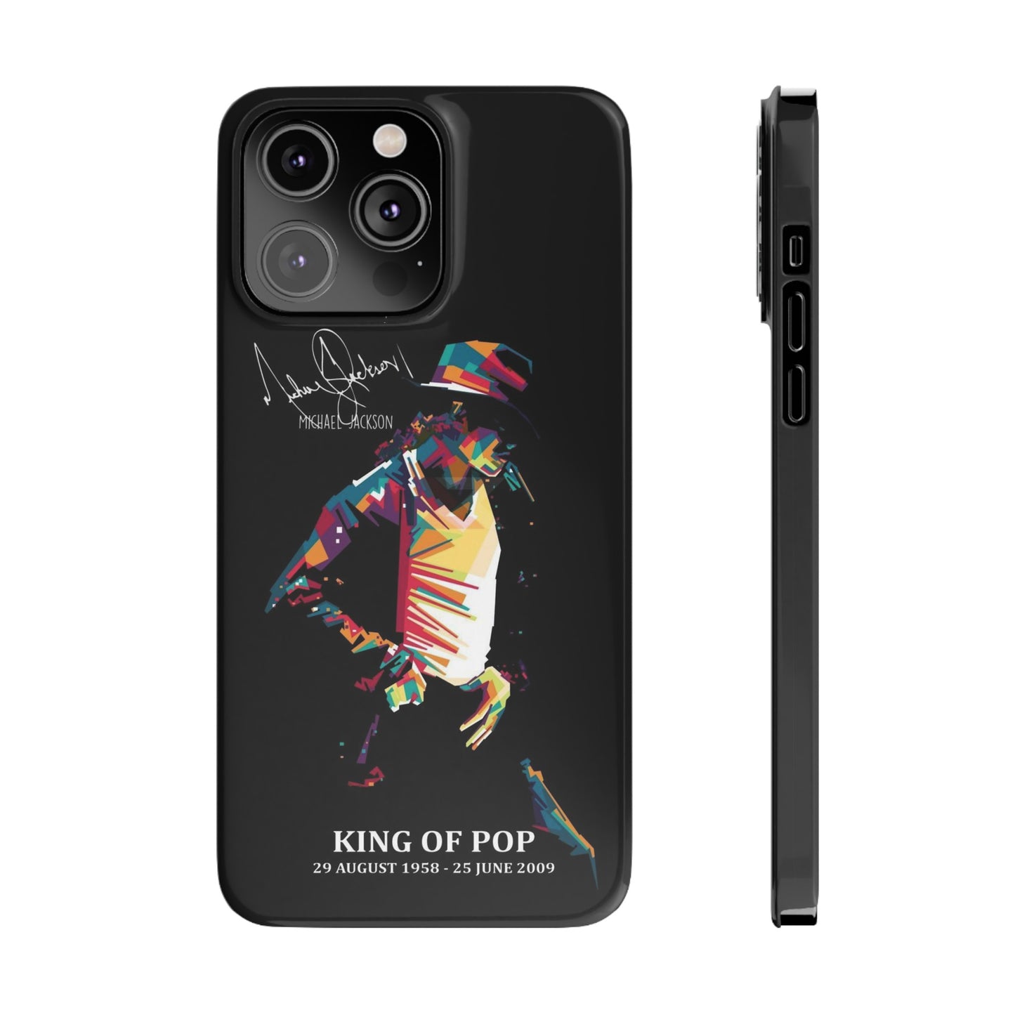 Michael Jackson Iphone 15, 14, 13, 12 Cases - King Of Pop