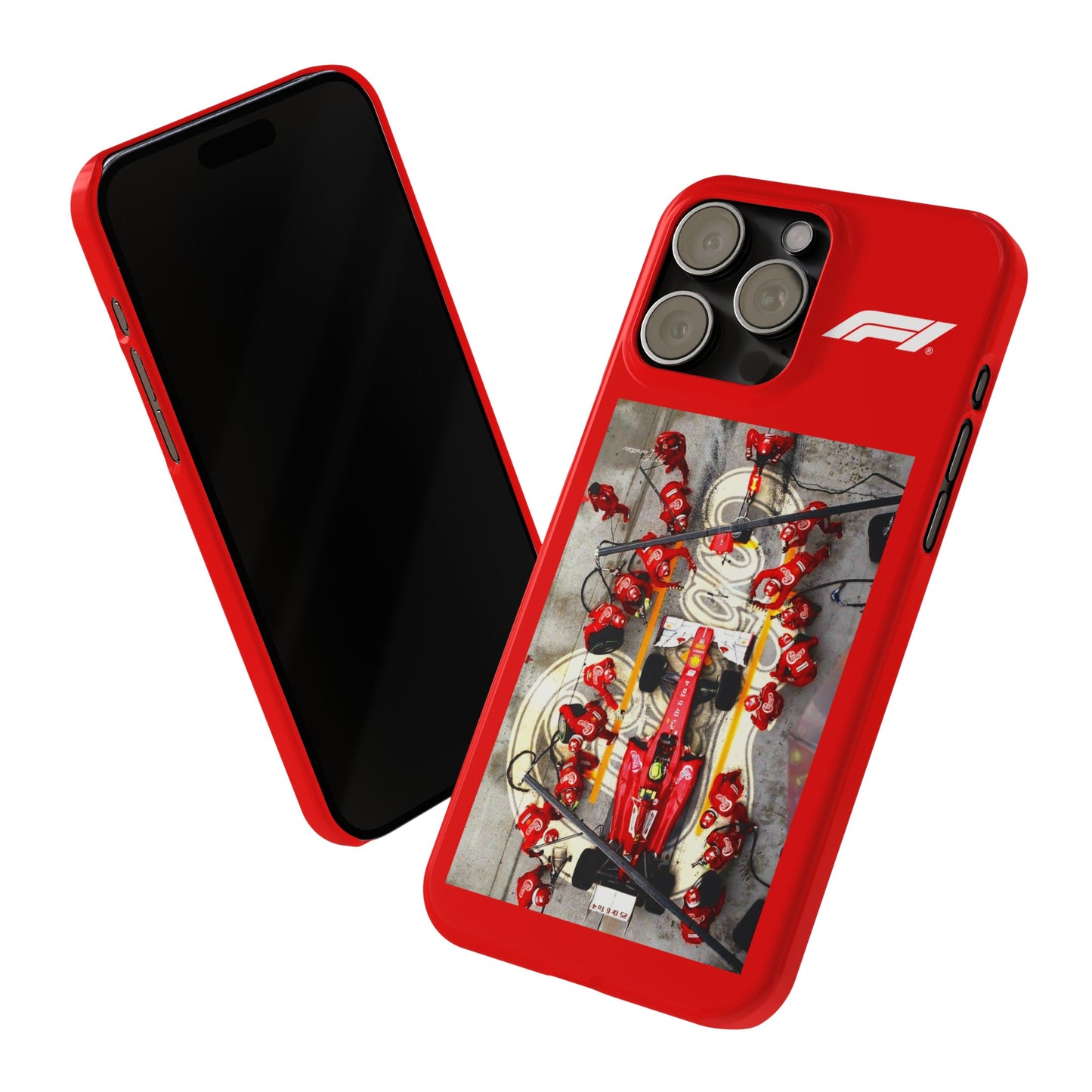 F1 Ferrari Pitstop Iphone Cases
