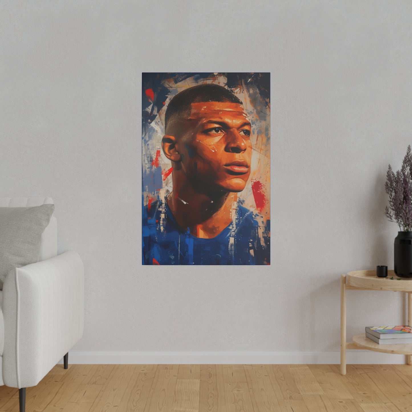 MBappe Wall Art Canvas