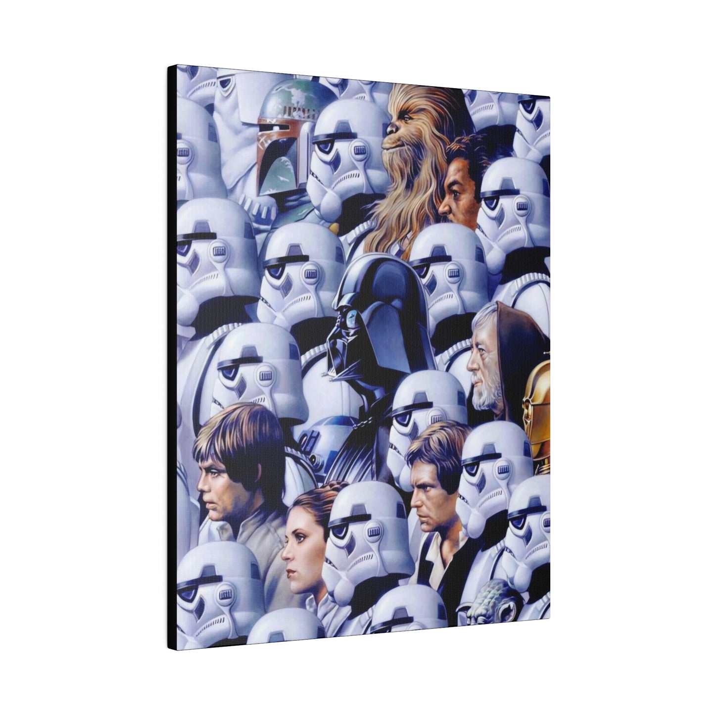 Star Wars, Good between the Bad in One Canvas