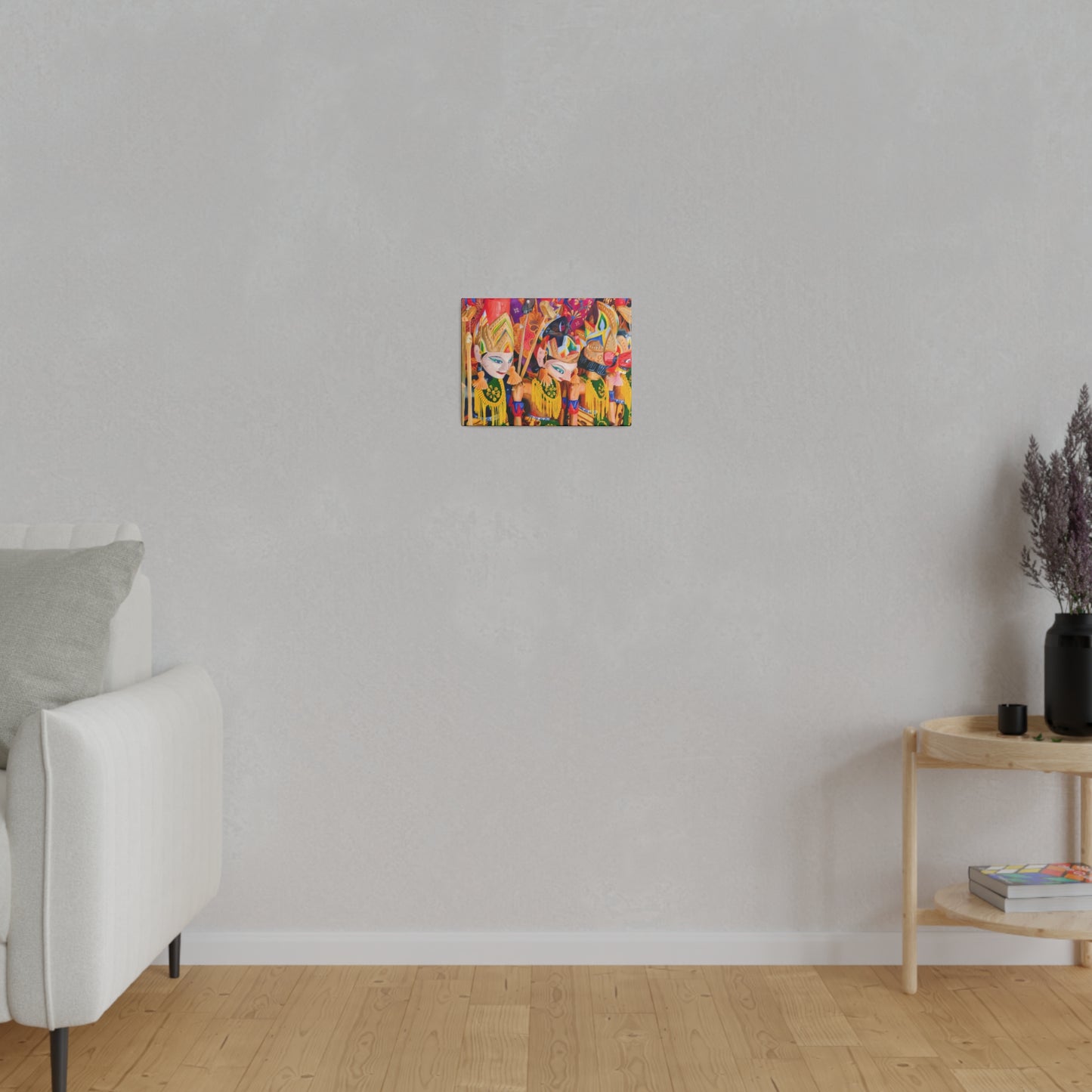 Wayang Tales: Indonesian Wall Art - Canvas
