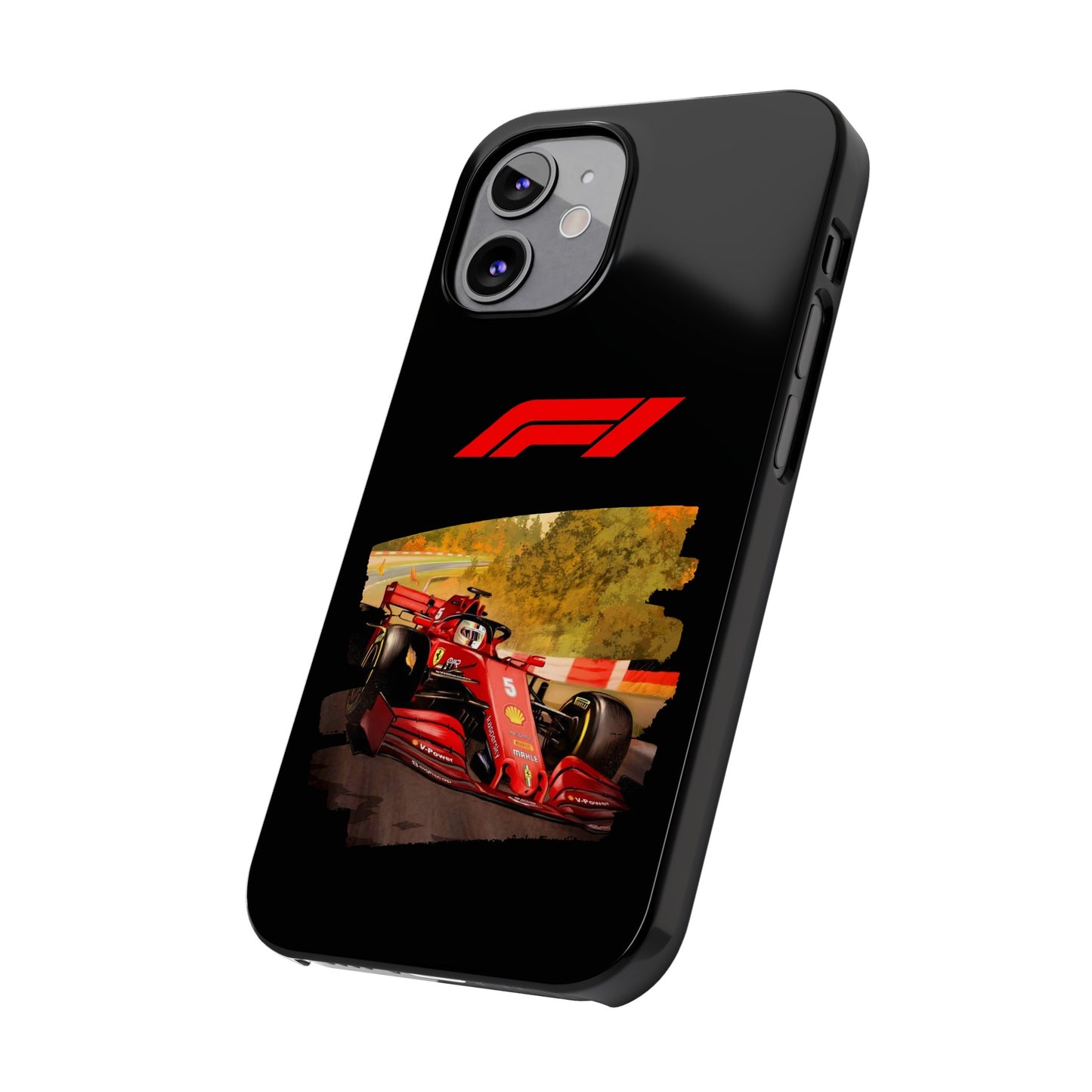F1 Ferrari's power Iphone 15, 14, 13, 12, 11 Cases