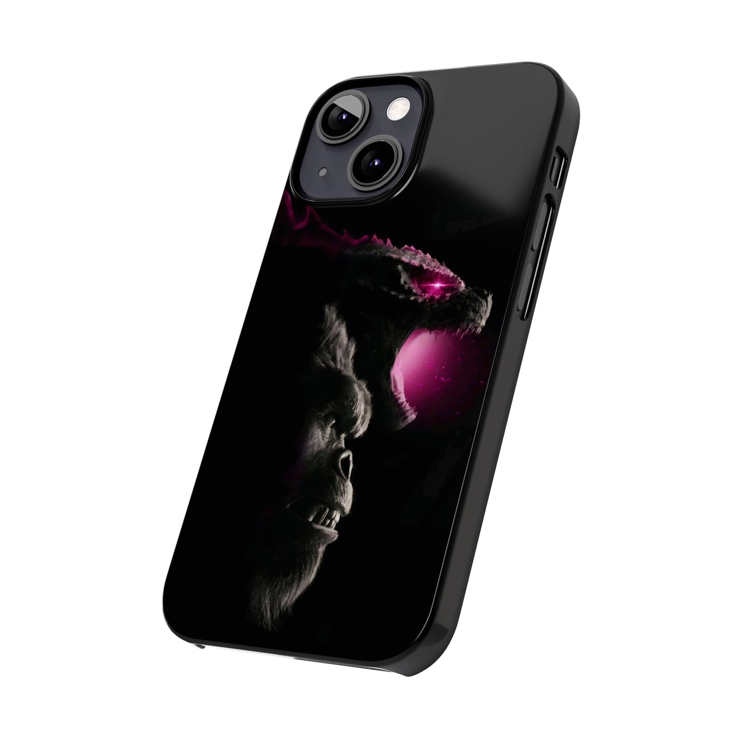 Godzilla x Kong New Age iPhone Cases: Unleash the Titans (Purple Edition)