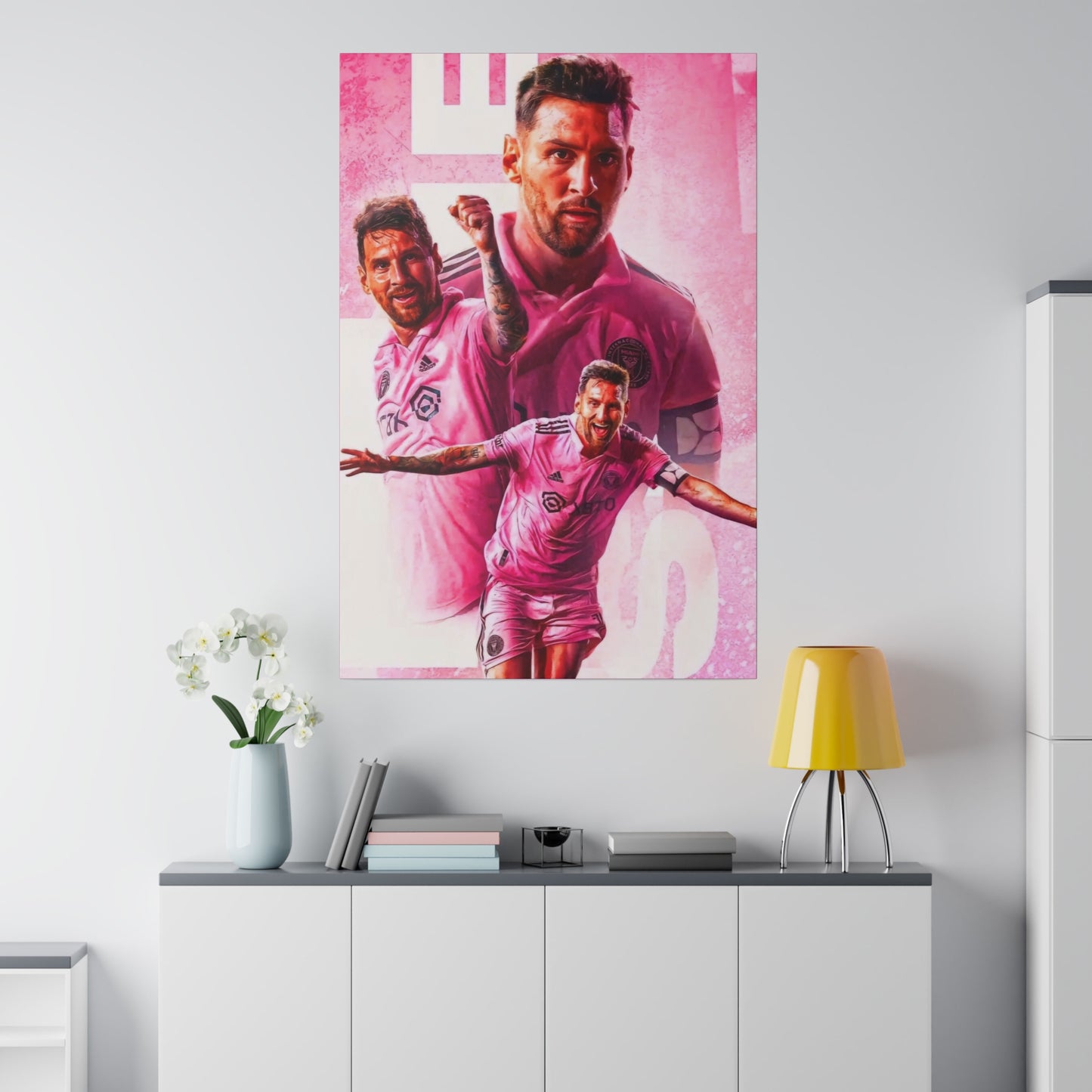 Lionel Messi by Inter Miami - Canvas