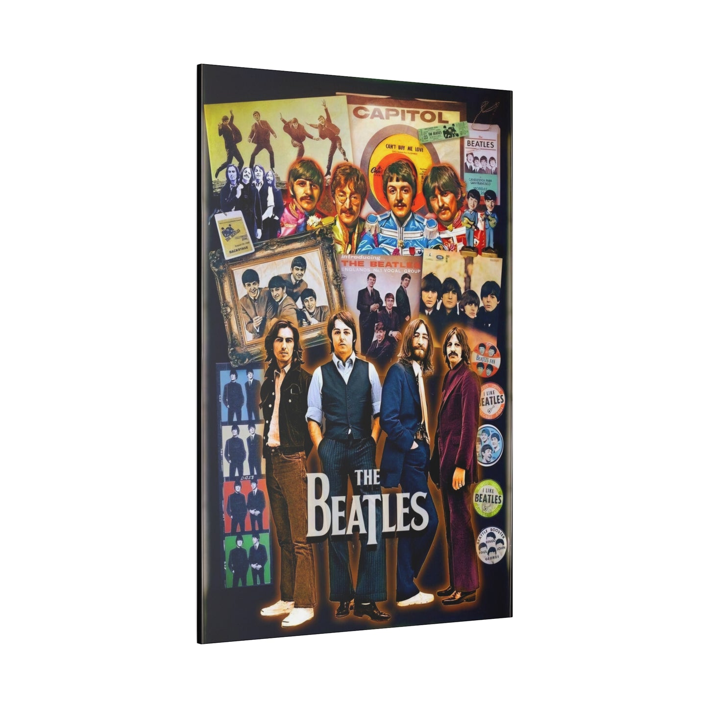 The Beatles: A Compilation of Many Years Canvas