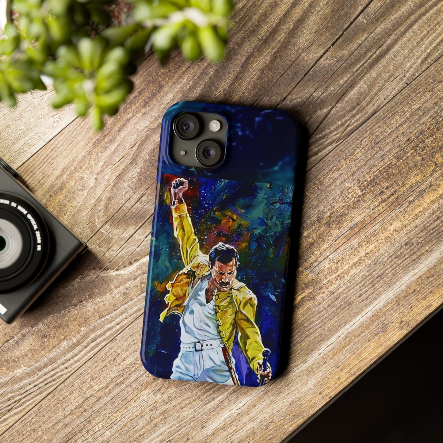 Queen, Freddie Mercury Live in Concert Iphone 15, 14, 13, 12 Cases