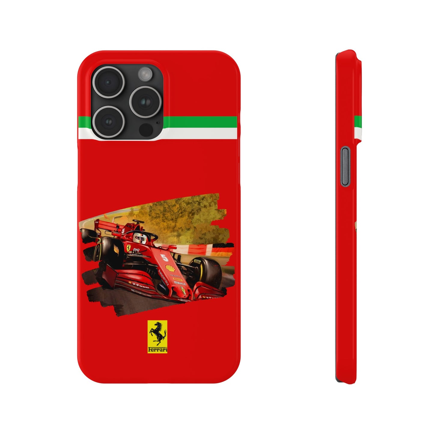 F1 Ferrari Red Edition Iphone Cases