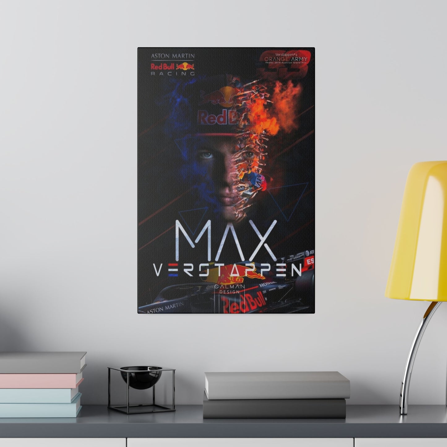 Max verstappen - Orange Army Edition - Canvas