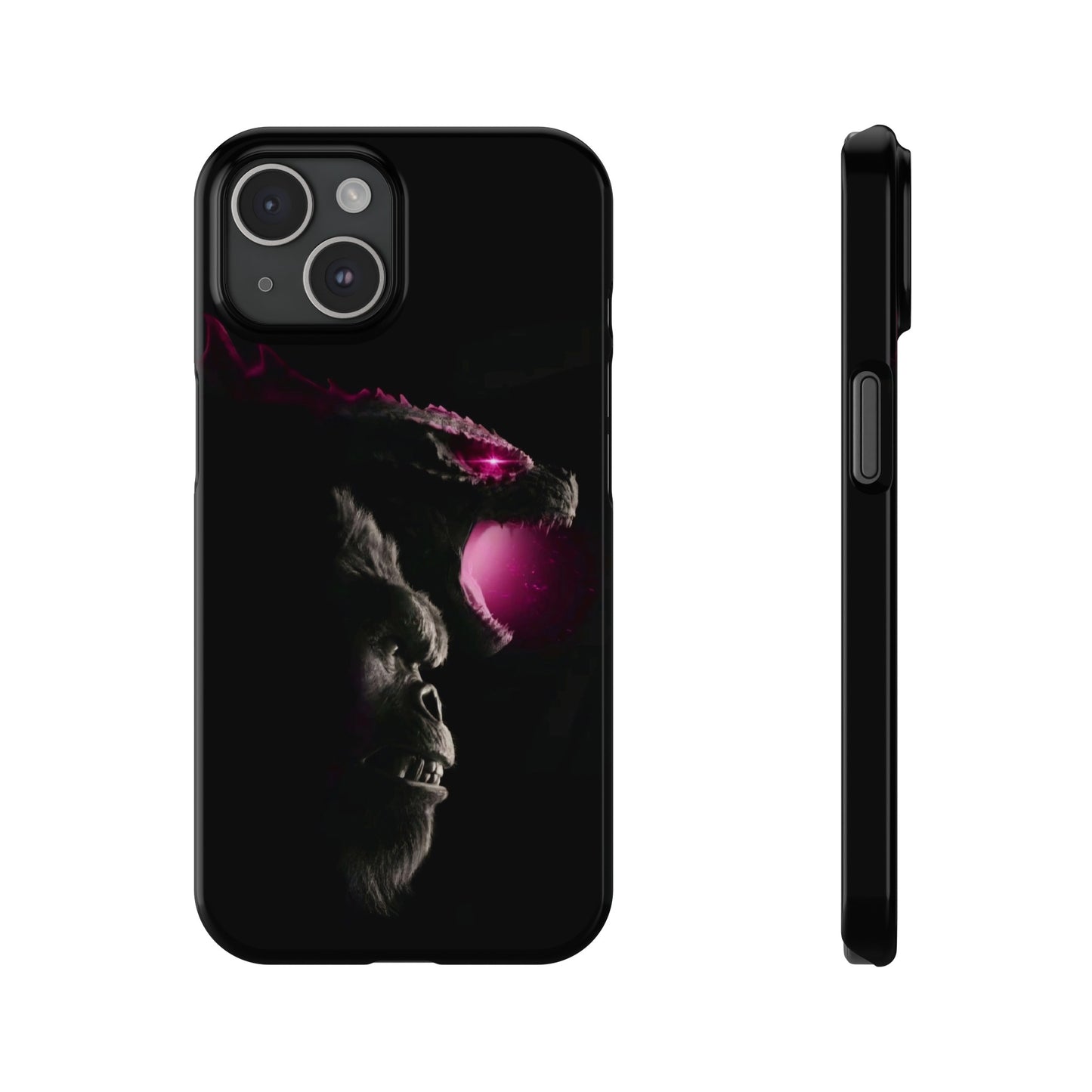 Godzilla x Kong New Age iPhone Cases: Unleash the Titans (Purple Edition)