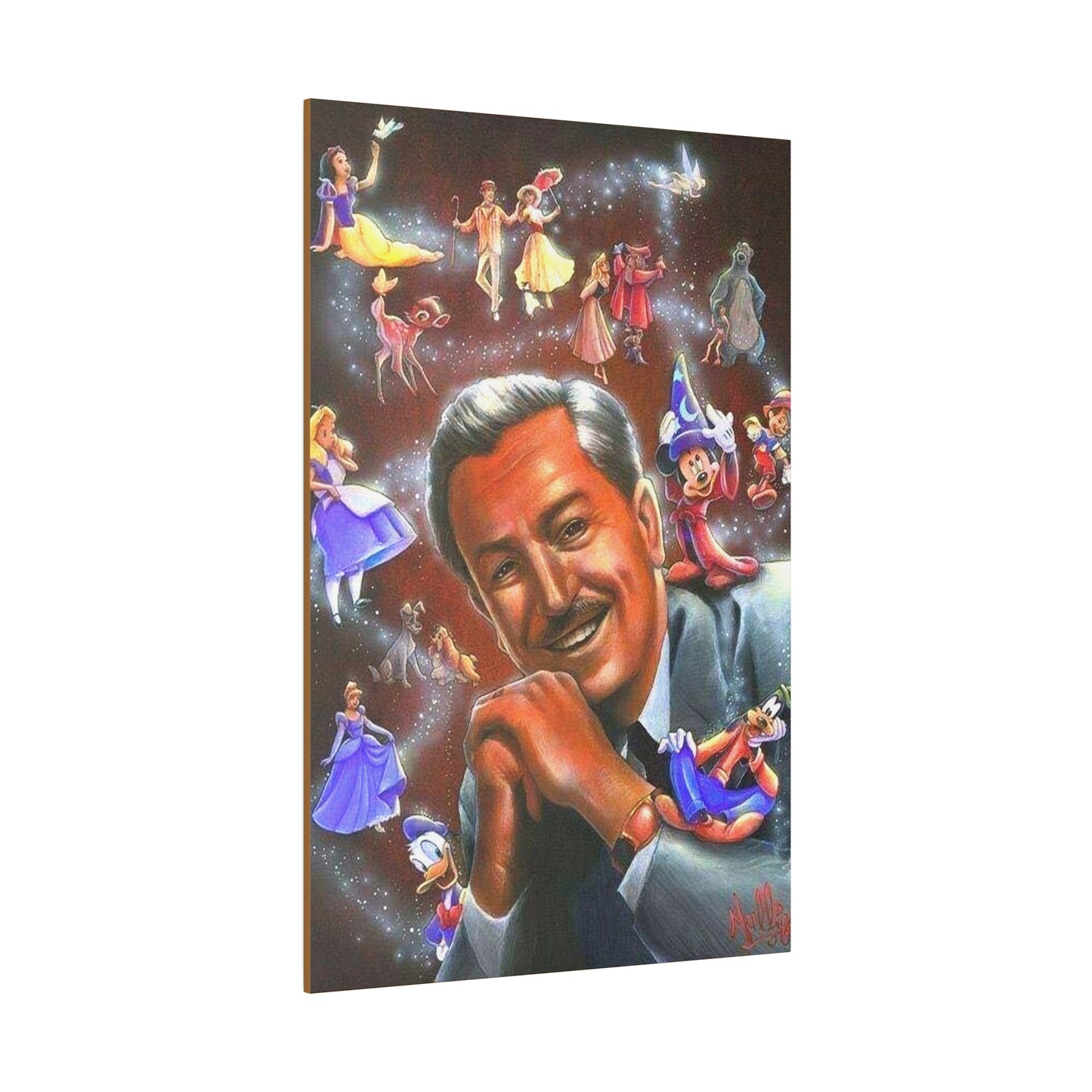 Walt Disney And His Magical World - Canvas