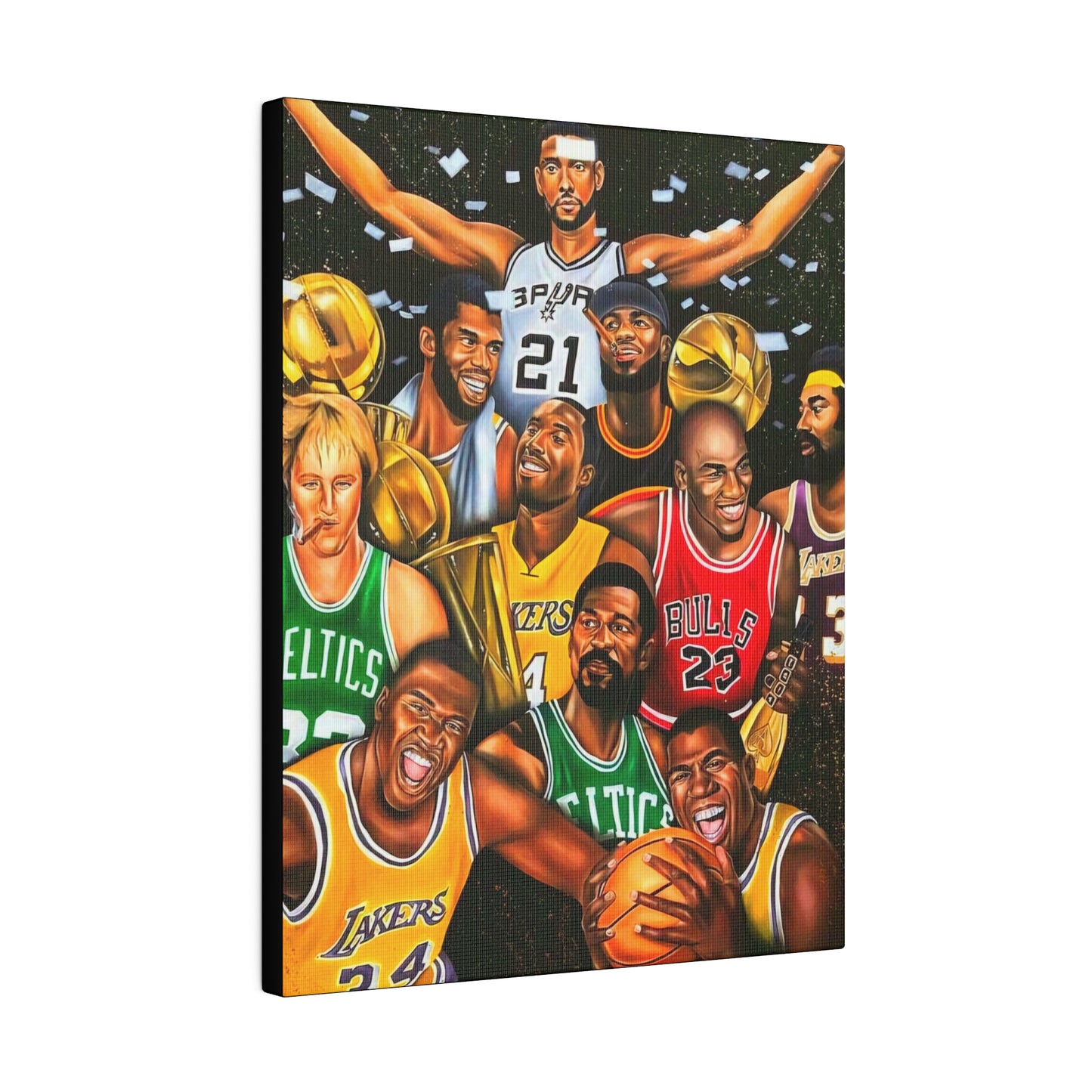 The Best NBA Players all Time - Canvas