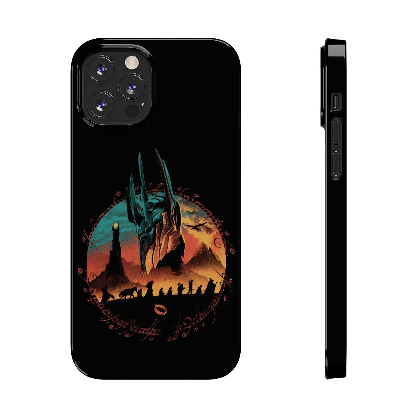 LOTR Fellowship on the Way iPhone Cases: Journey with the Heroes
