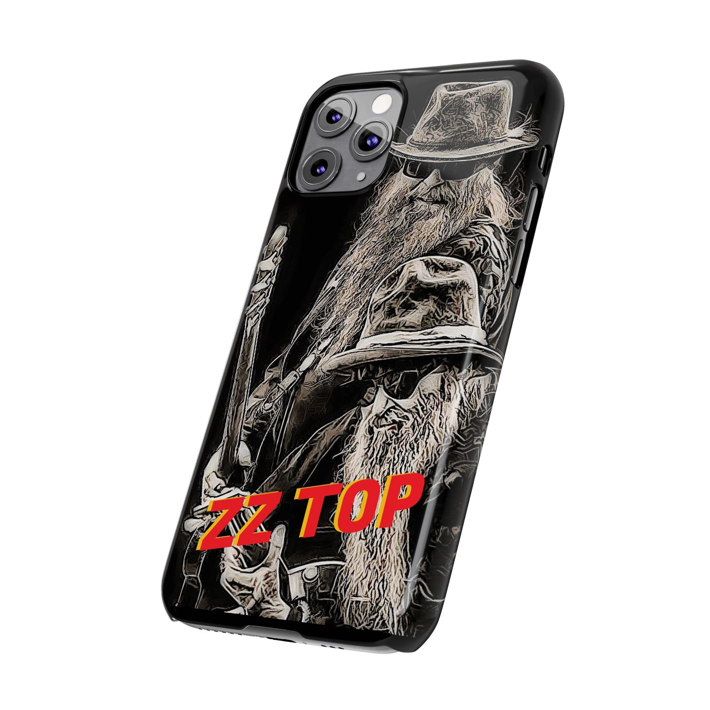 ZZ Top: Rockers Forever" iPhone 15, 14, 13, 12, 11 Cases
