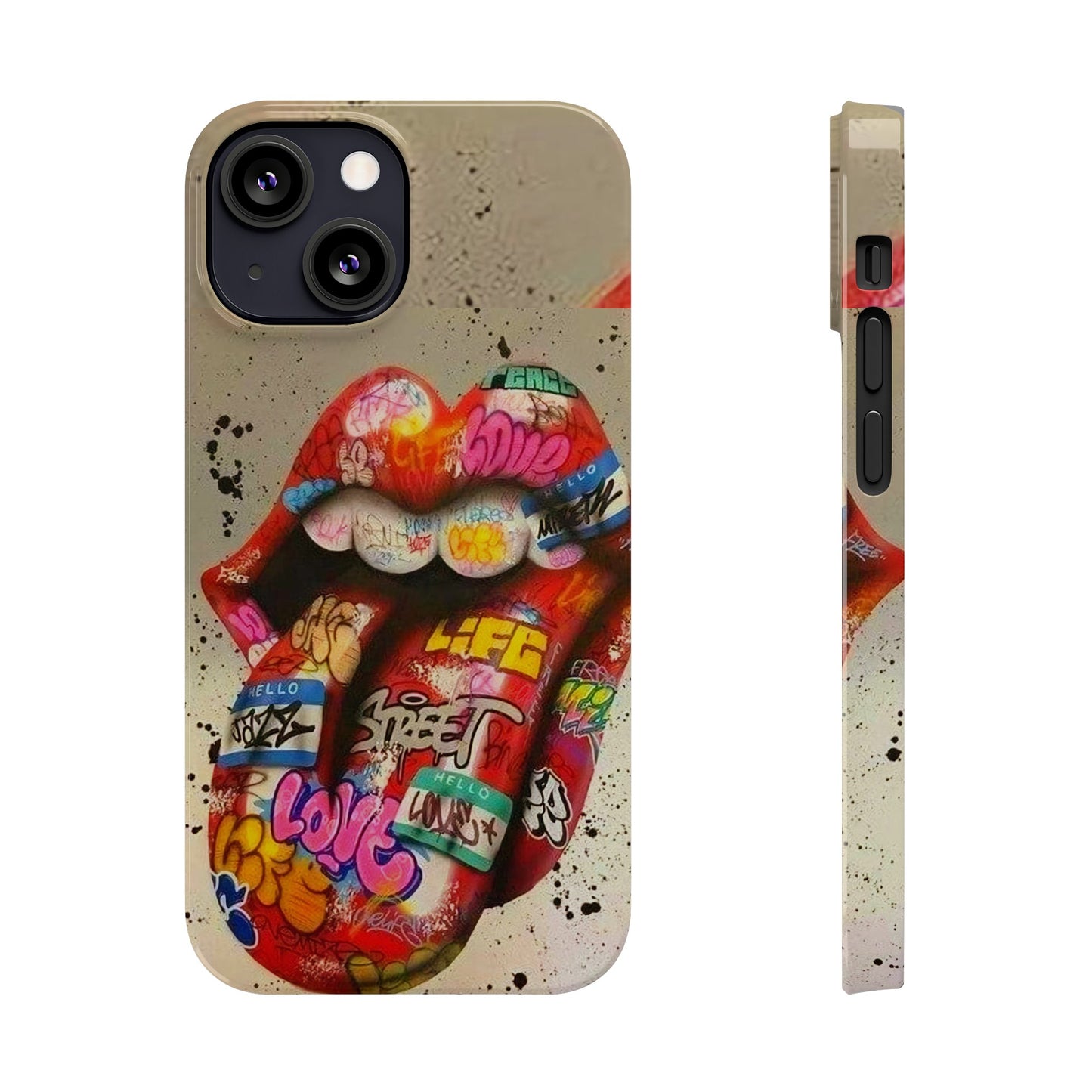 Rolling Stones Tongue Logo Iphone 15, 14, 13, 12 Cases