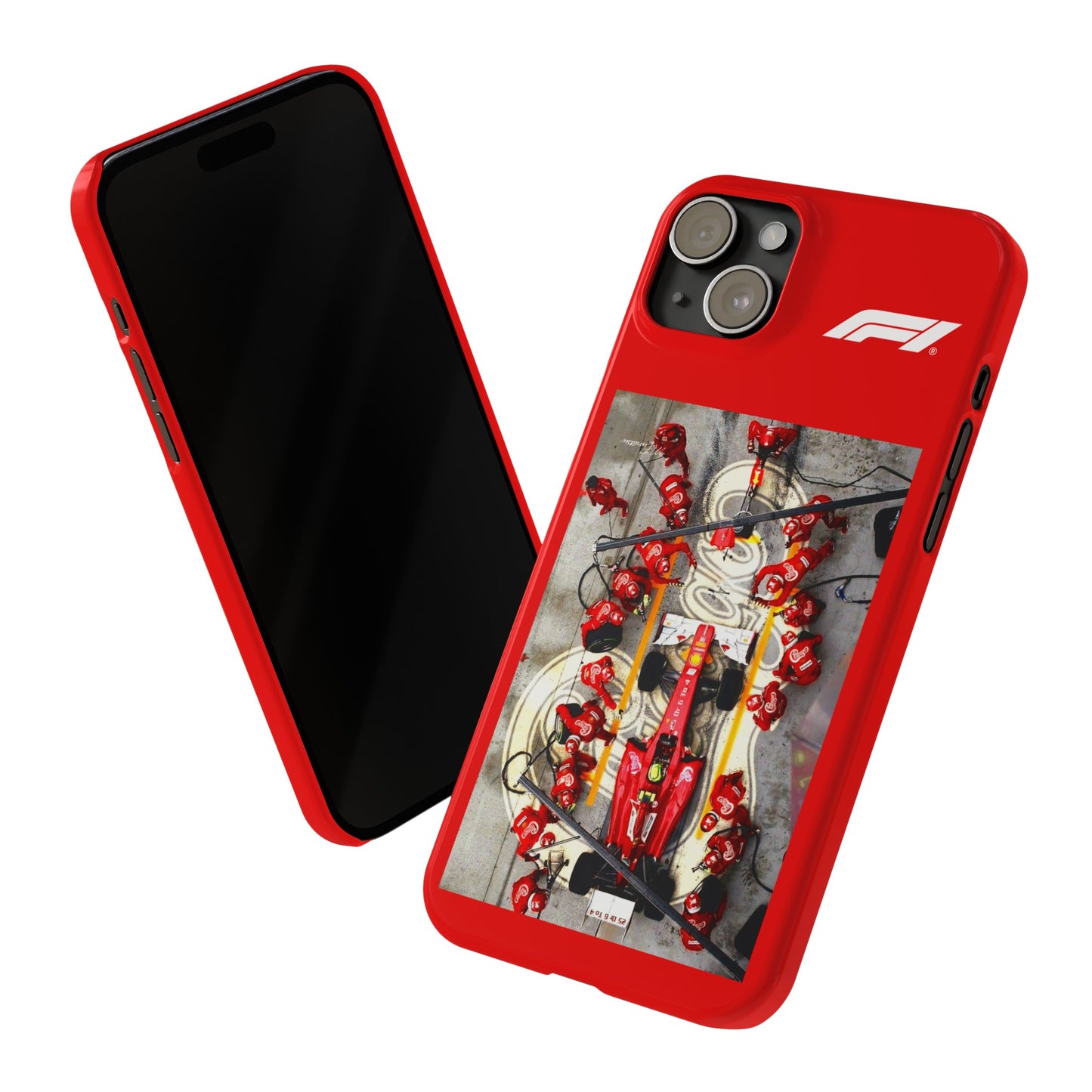 F1 Ferrari Pitstop Iphone Cases