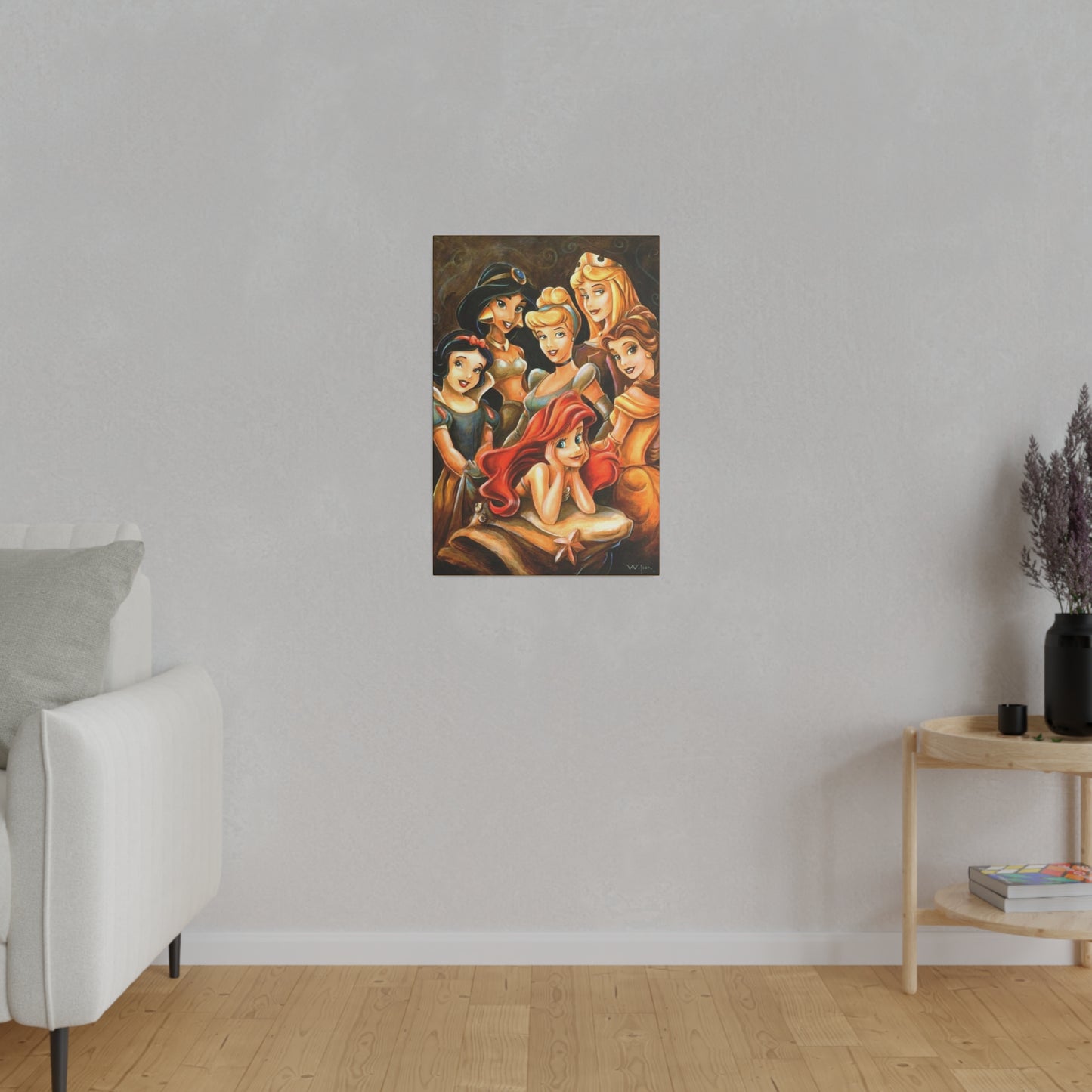 Ladies of Walt Disney: Enchanting Princesses Collection - Canvas
