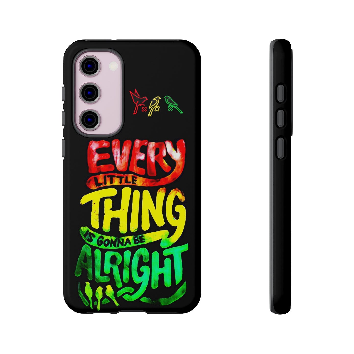 3 Little Birds - Bob Marley Samsung Galaxy Cover: Peace and Protection