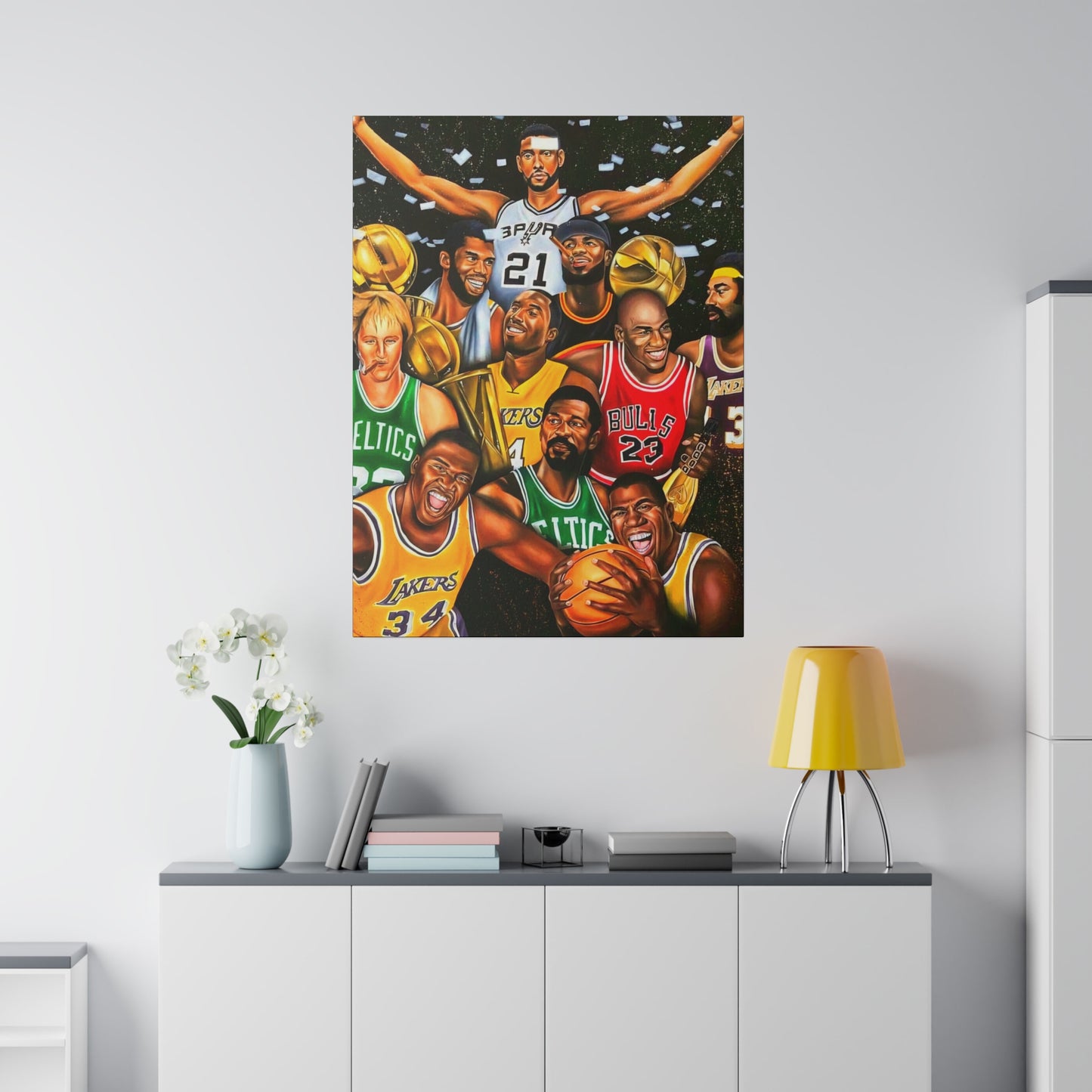 The Best NBA Players all Time - Canvas