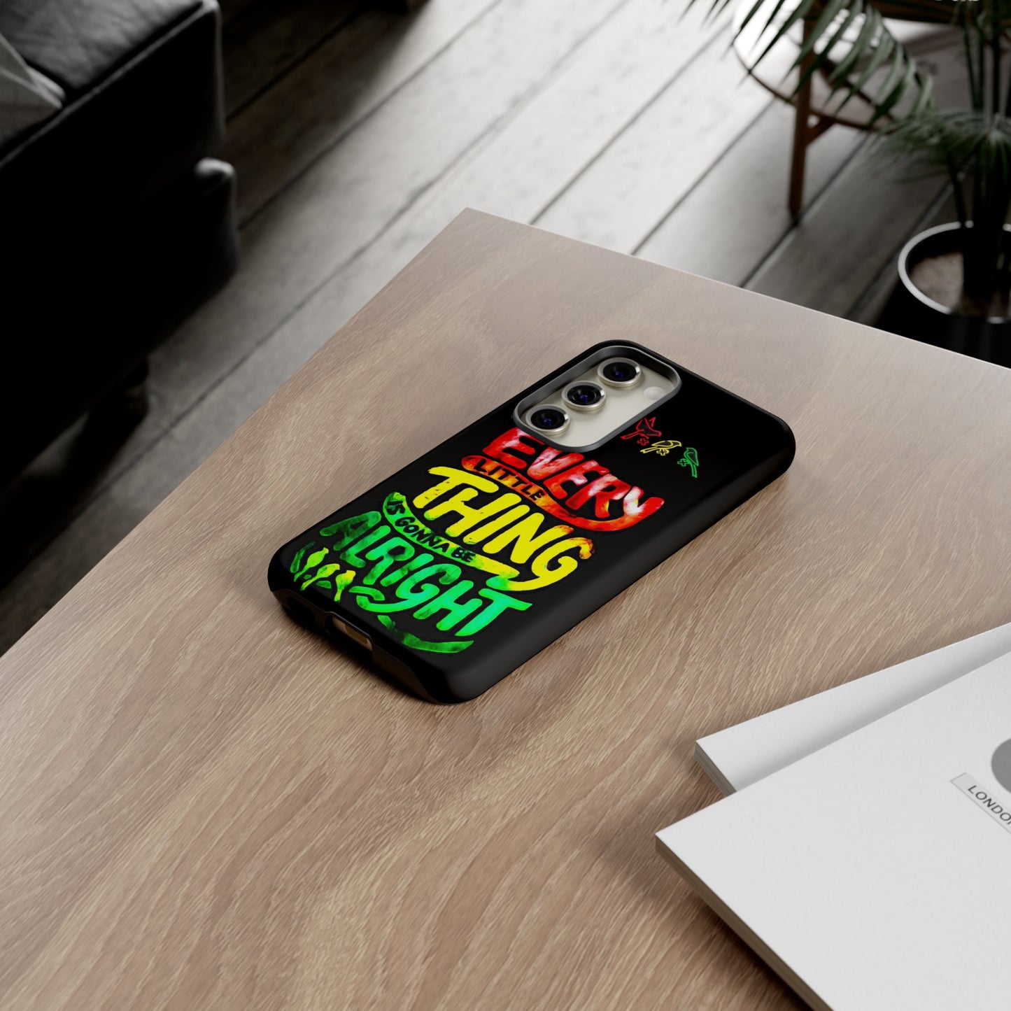 3 Little Birds - Bob Marley Samsung Galaxy Cover: Peace and Protection